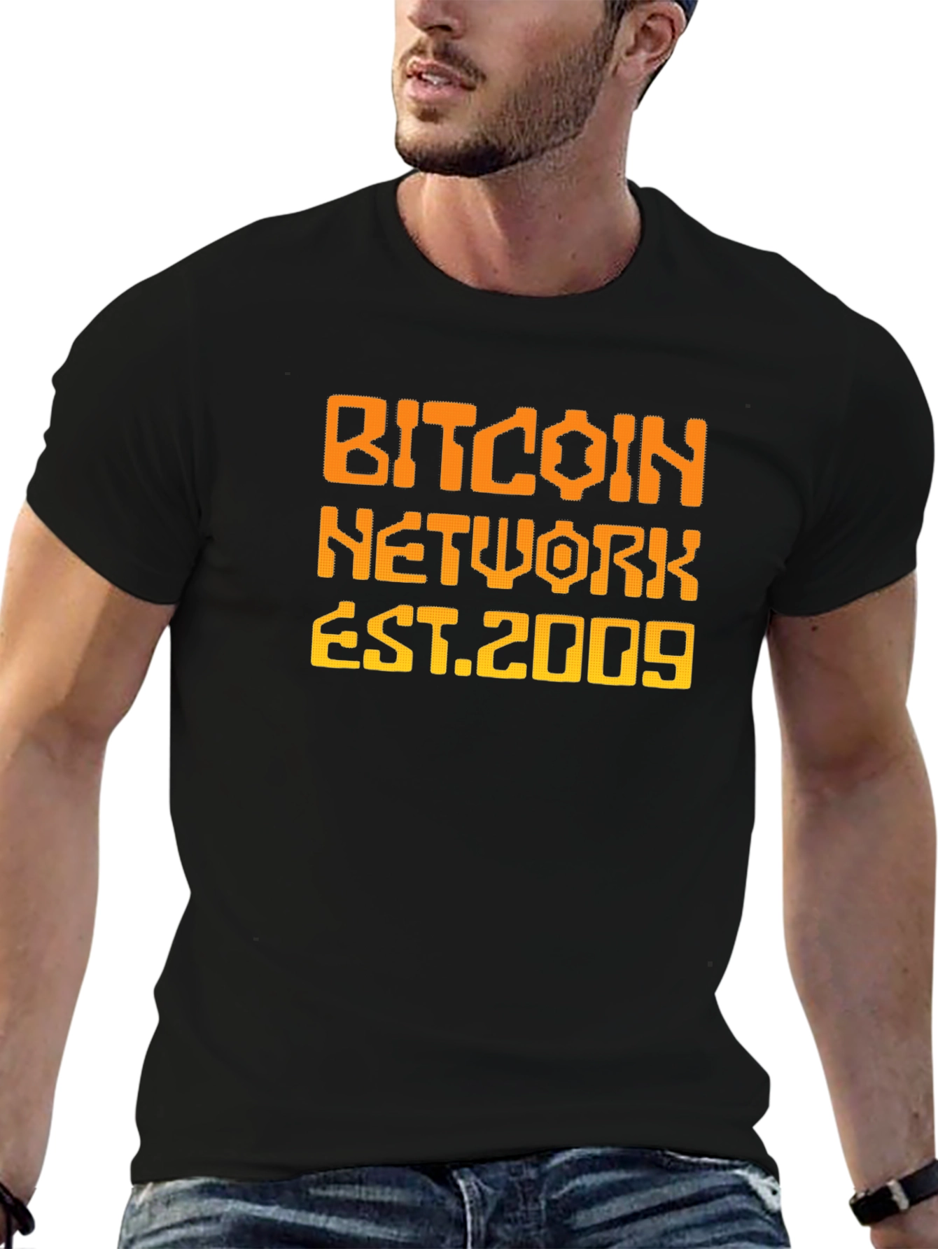 Bitcoin Network EST 2009 Graphic T-Shirt
