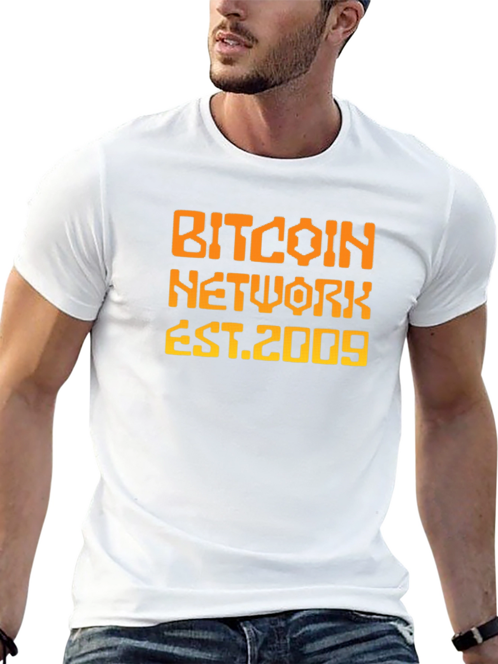 Bitcoin Network EST 2009 Graphic T-Shirt
