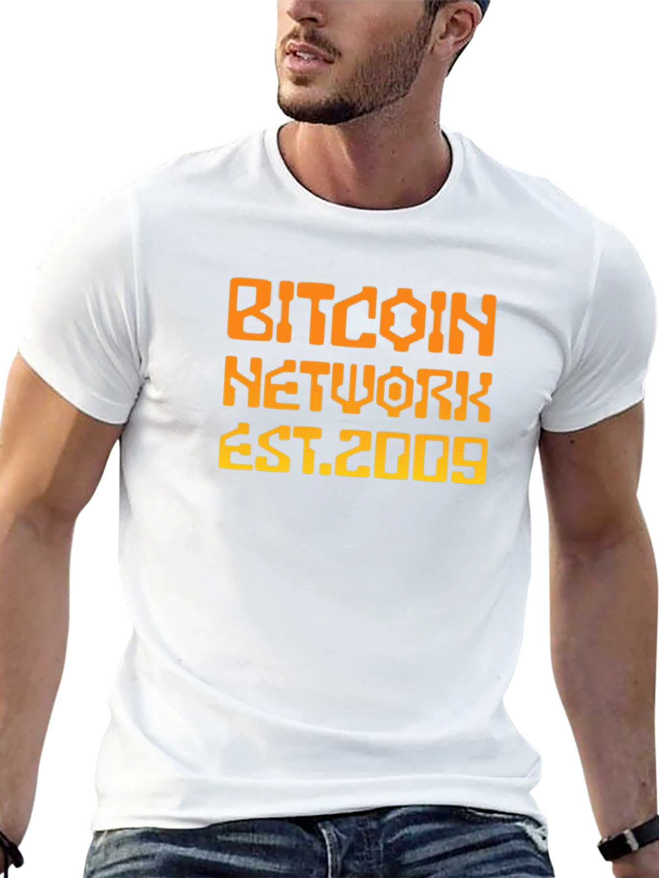 Bitcoin Network EST 2009 Graphic T-Shirt