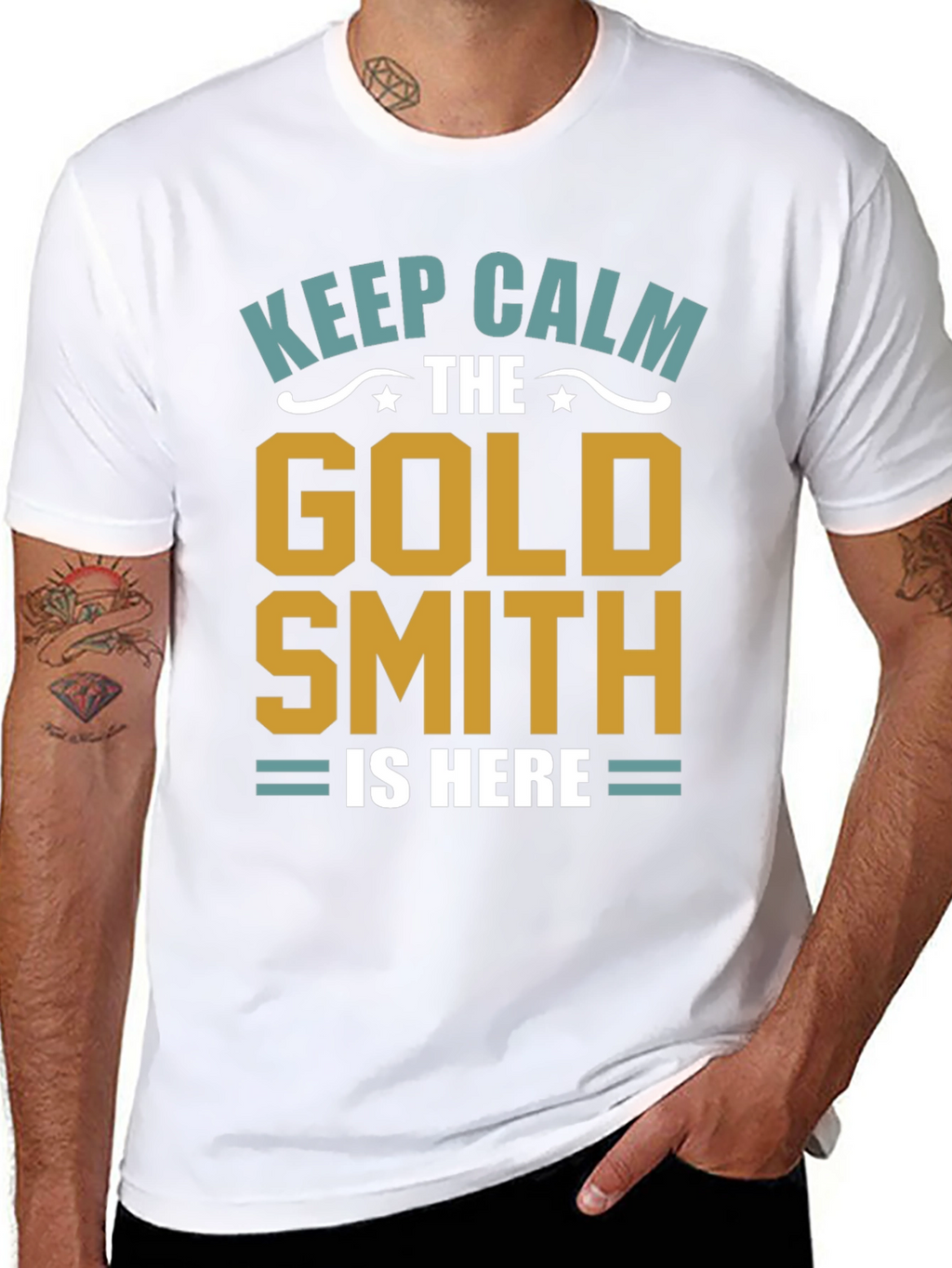Keep Calm Goldsmith T-Shirt - Artisan Gift