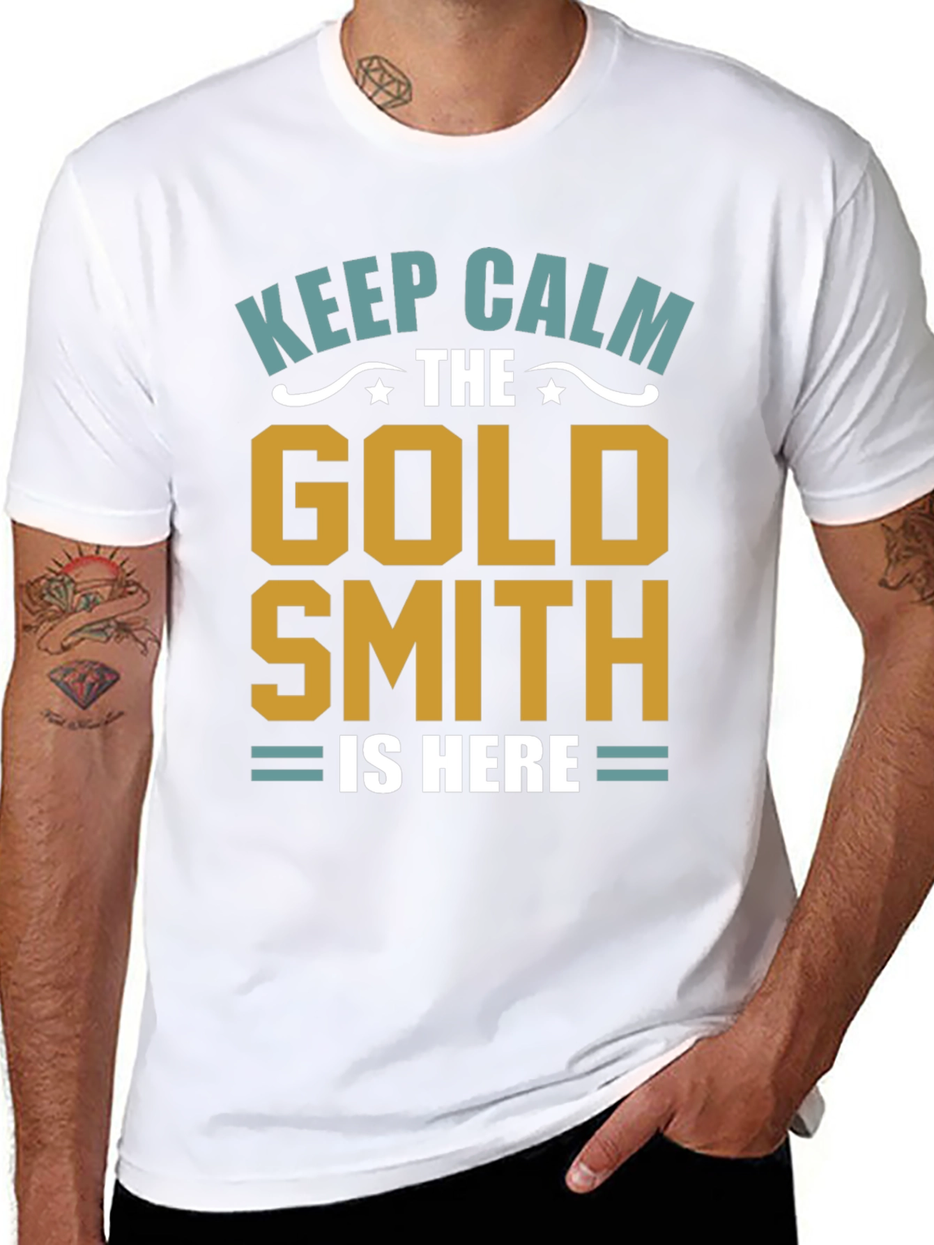 Keep Calm Goldsmith T-Shirt - Artisan Gift