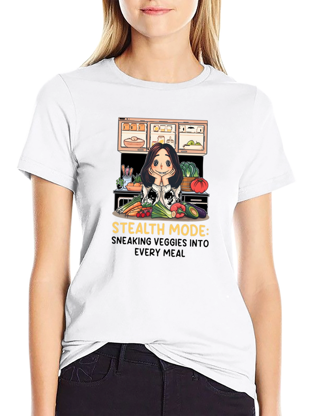 Stealth Veggie T-Shirt: Sneaking Veggies Into Every Meal