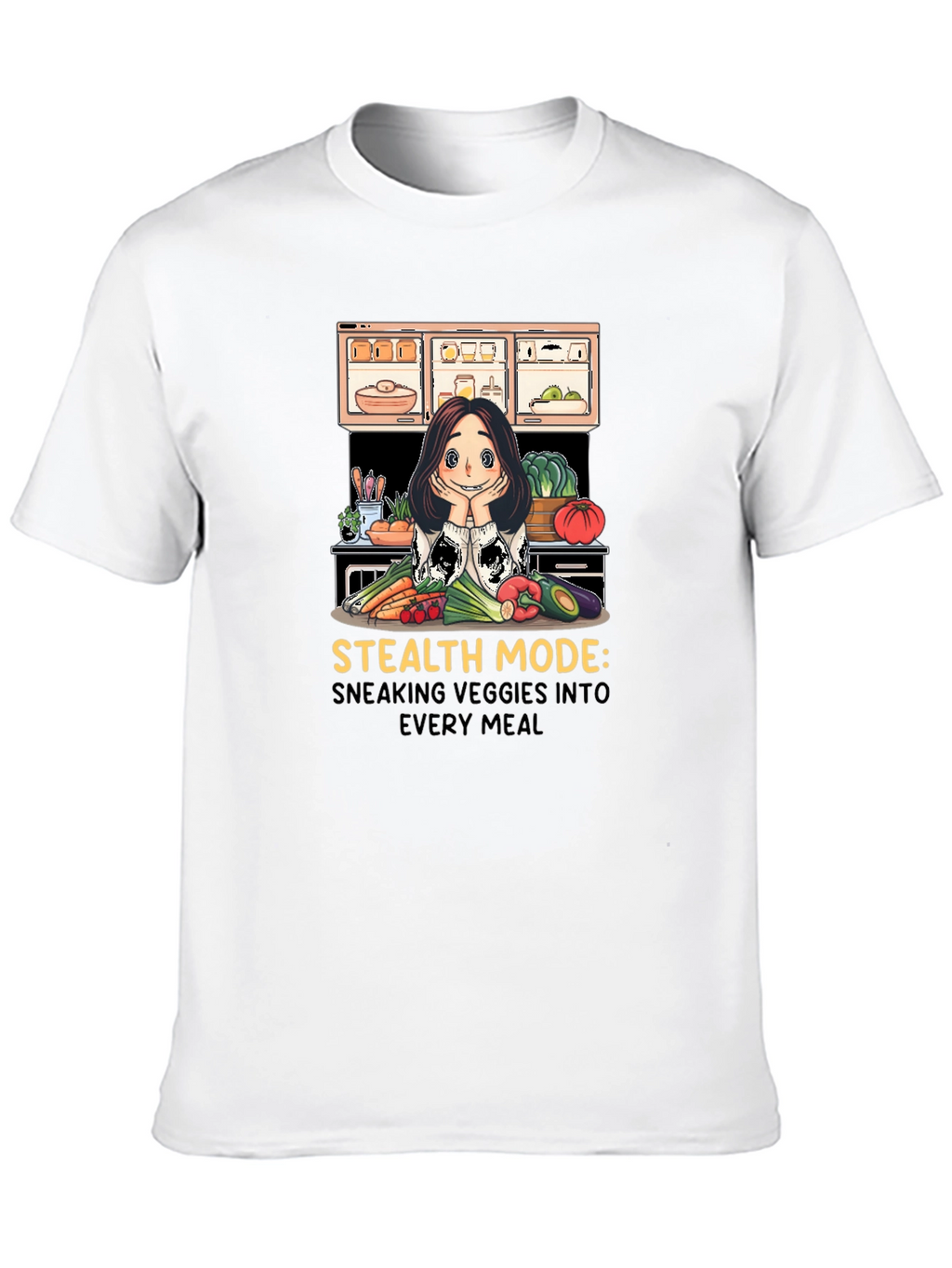 Stealth Veggie T-Shirt: Sneaking Veggies Into Every Meal