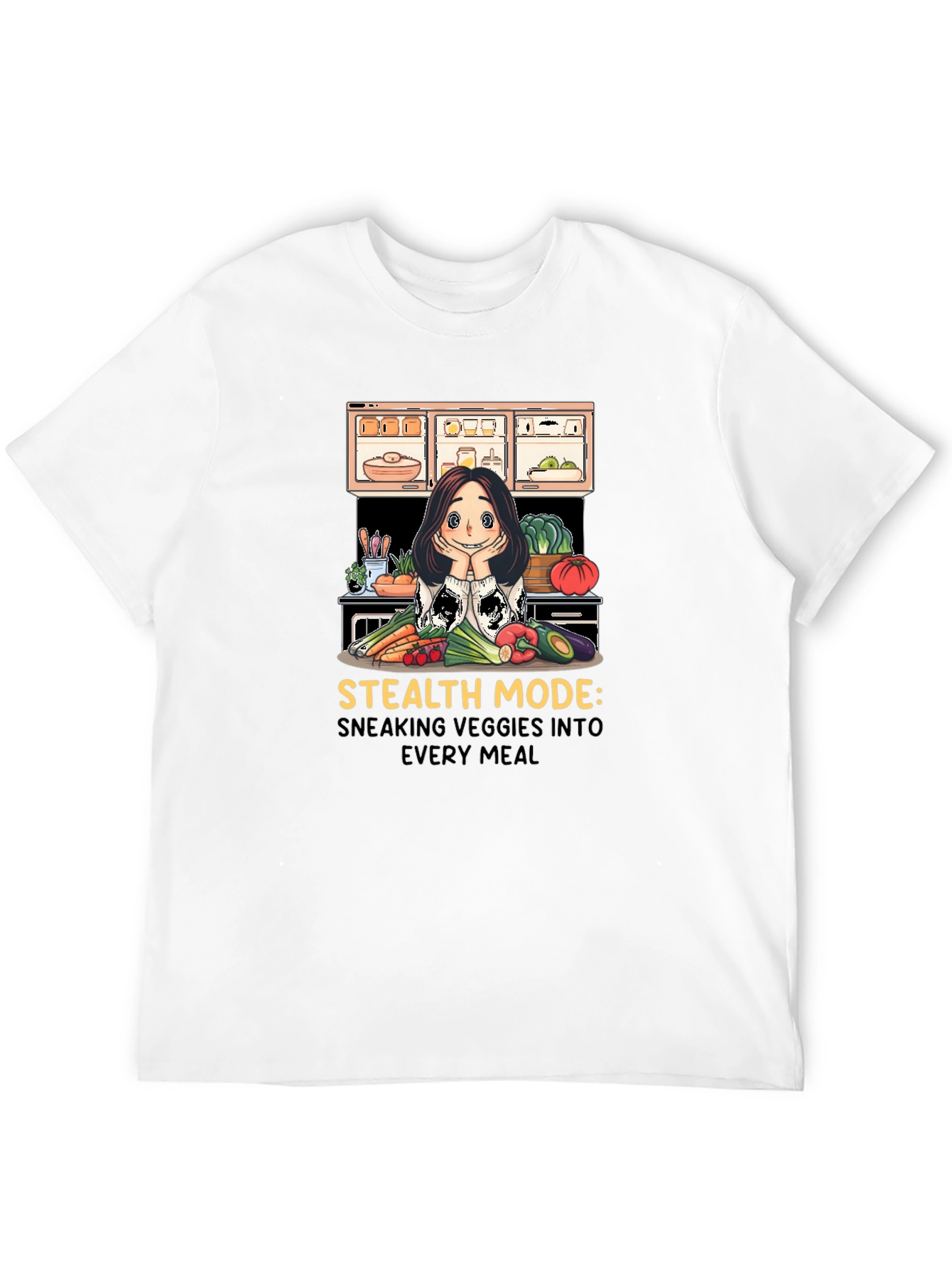 Stealth Veggie T-Shirt: Sneaking Veggies Into Every Meal
