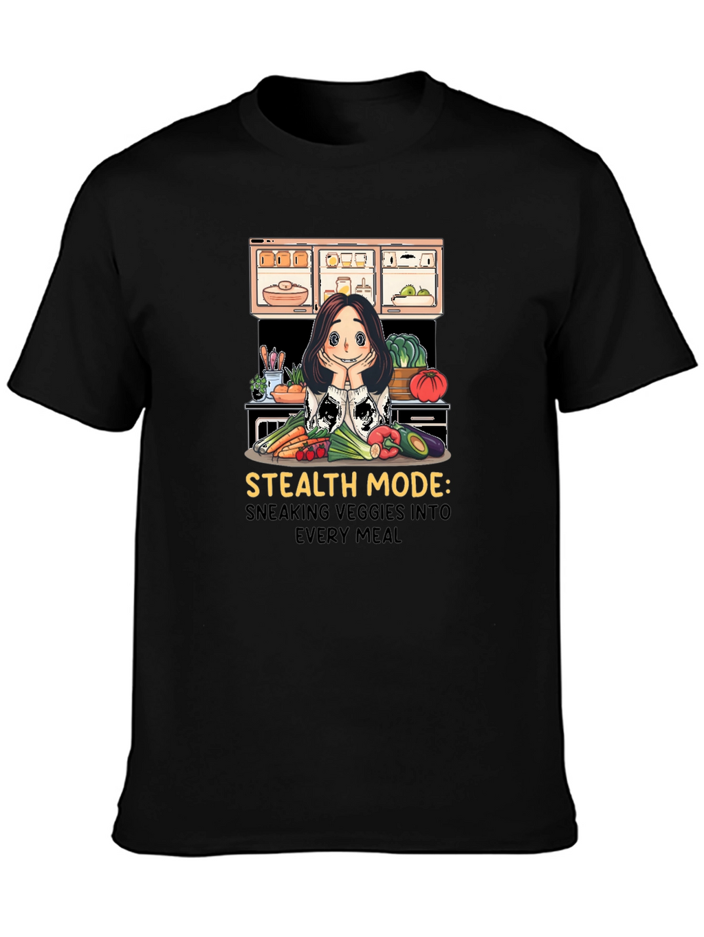 Stealth Veggie T-Shirt: Sneaking Veggies Into Every Meal
