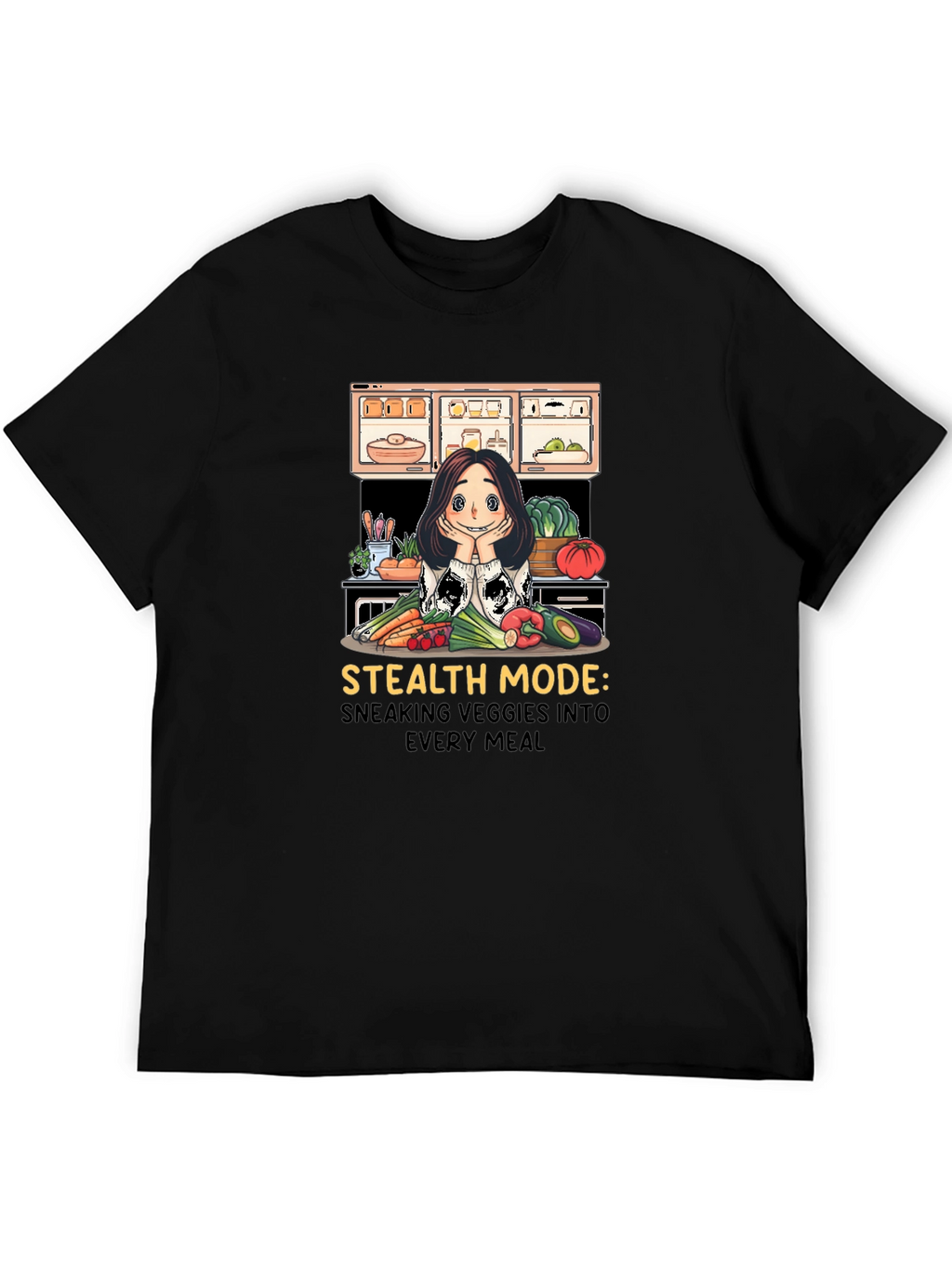 Stealth Veggie T-Shirt: Sneaking Veggies Into Every Meal