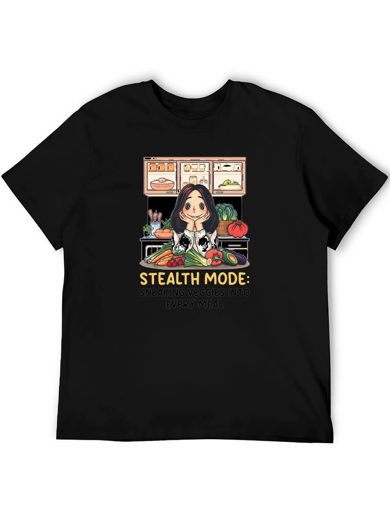 Stealth Veggie T-Shirt: Sneaking Veggies Into Every Meal