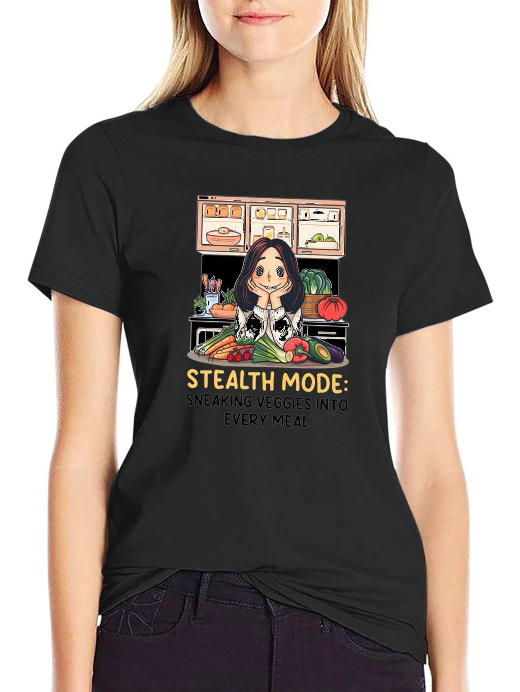 Stealth Veggie T-Shirt: Sneaking Veggies Into Every Meal