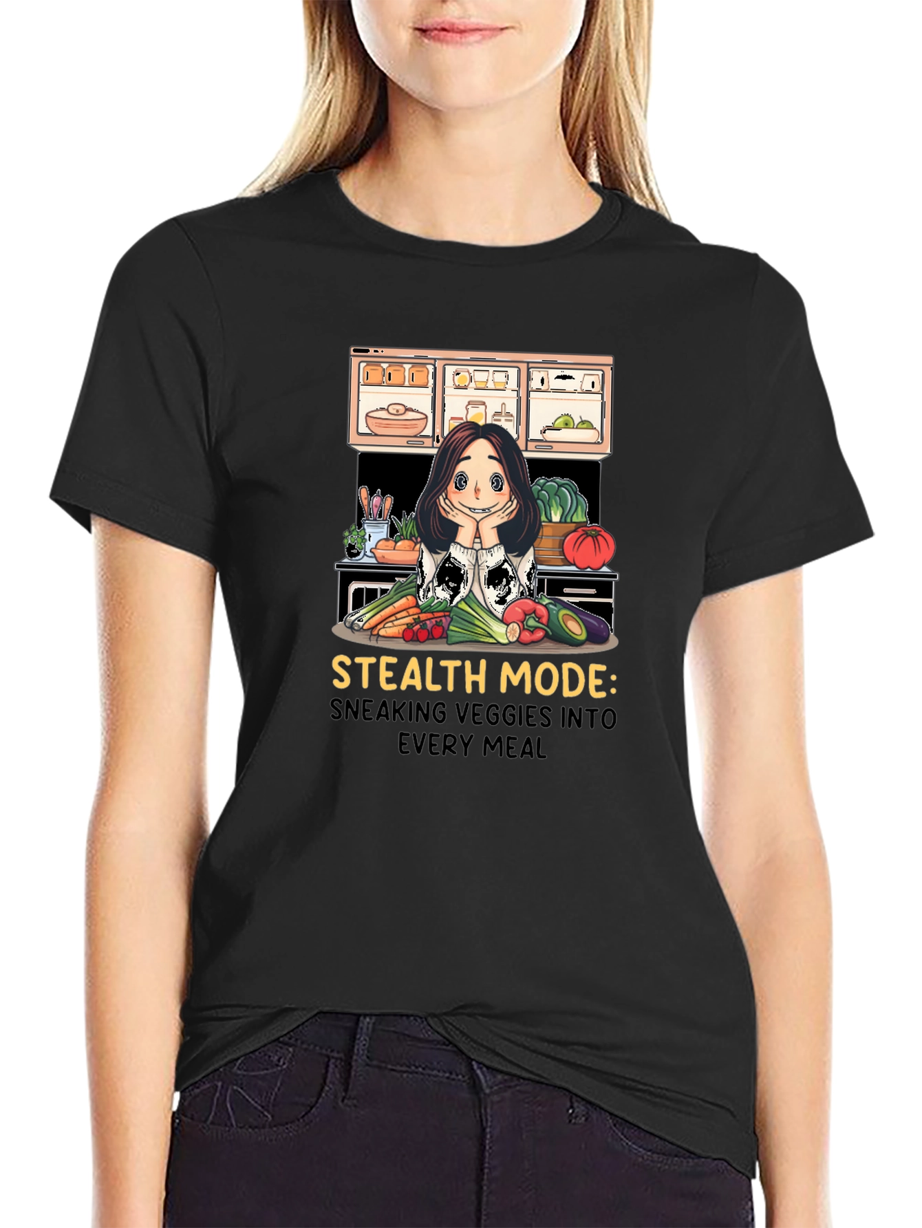 Stealth Veggie T-Shirt: Sneaking Veggies Into Every Meal