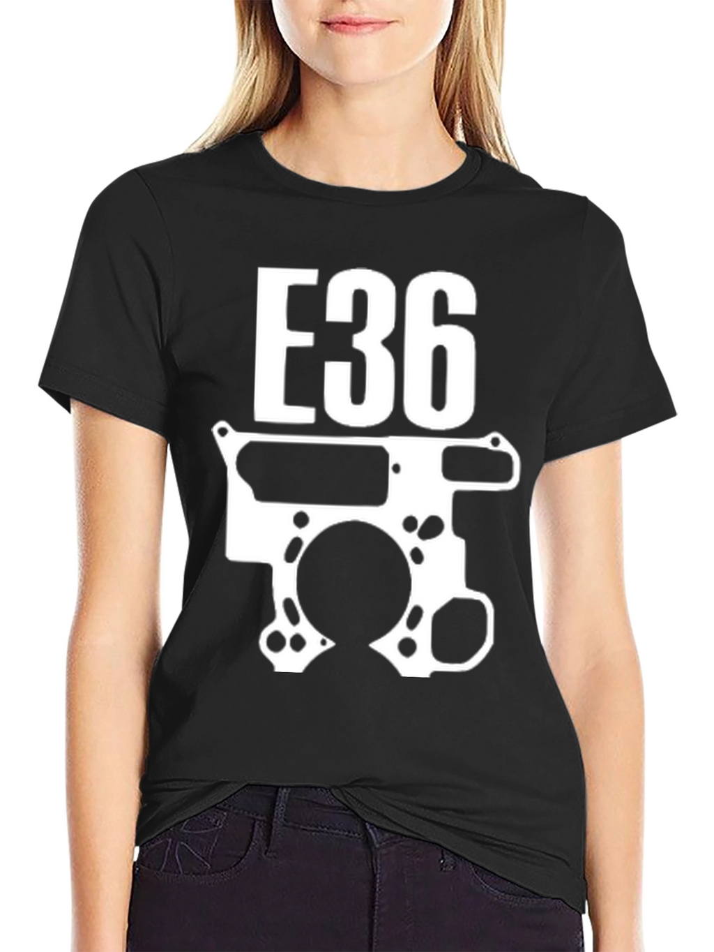 E36 Engine T-Shirt - Car Enthusiast Tee