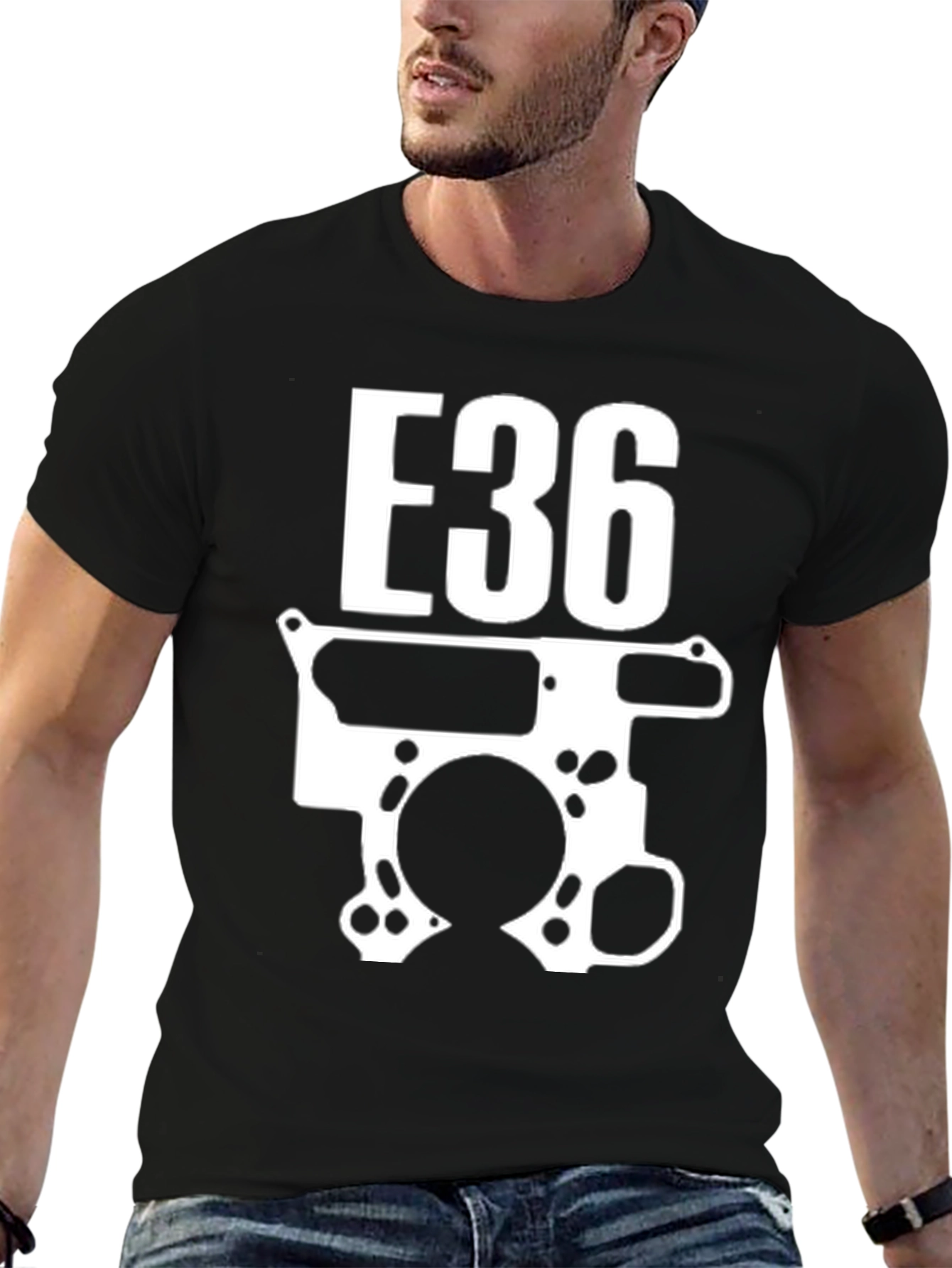 E36 Engine T-Shirt - Car Enthusiast Tee