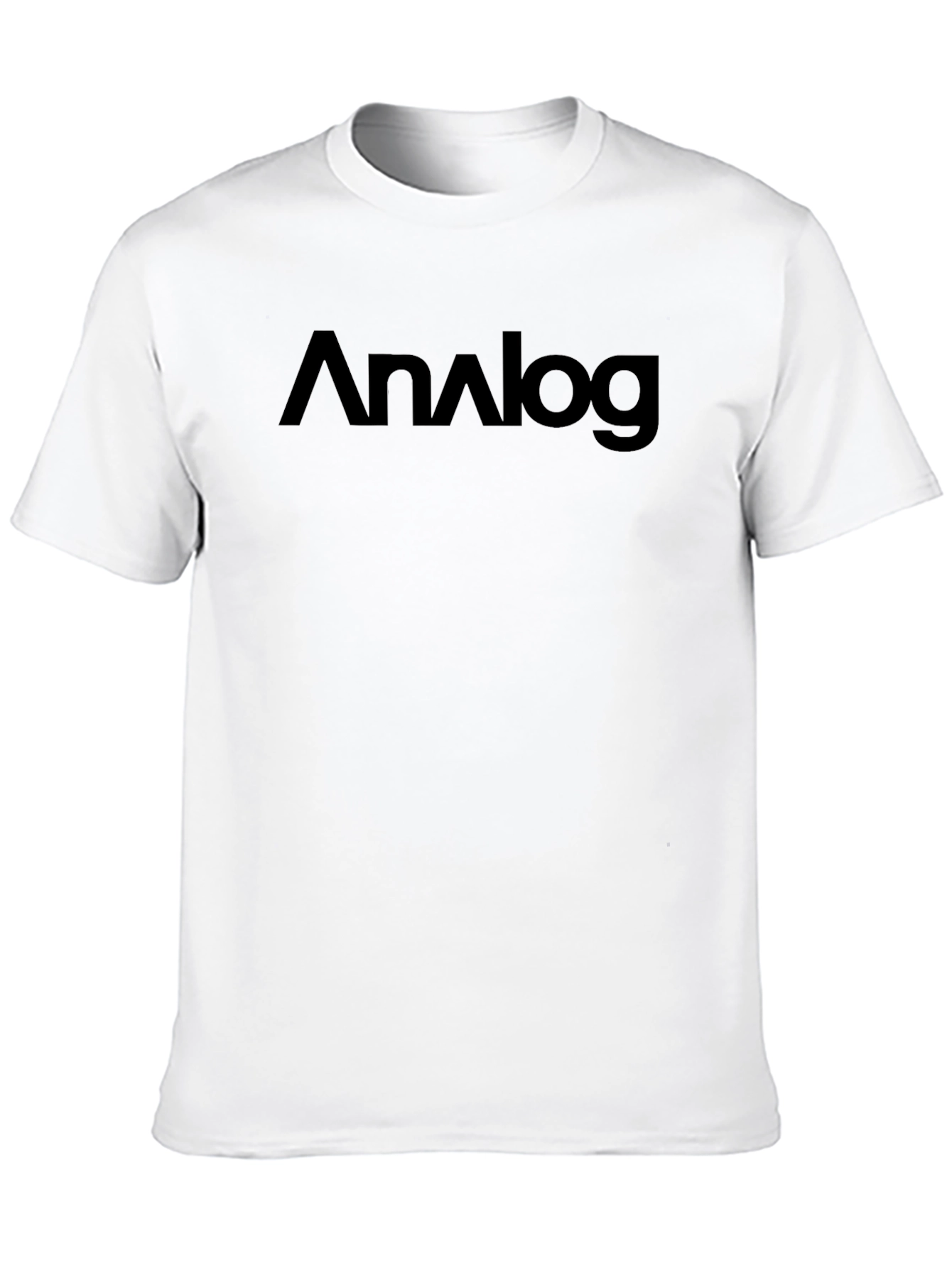 Analog Graphic Tee - Classic Black T-Shirt