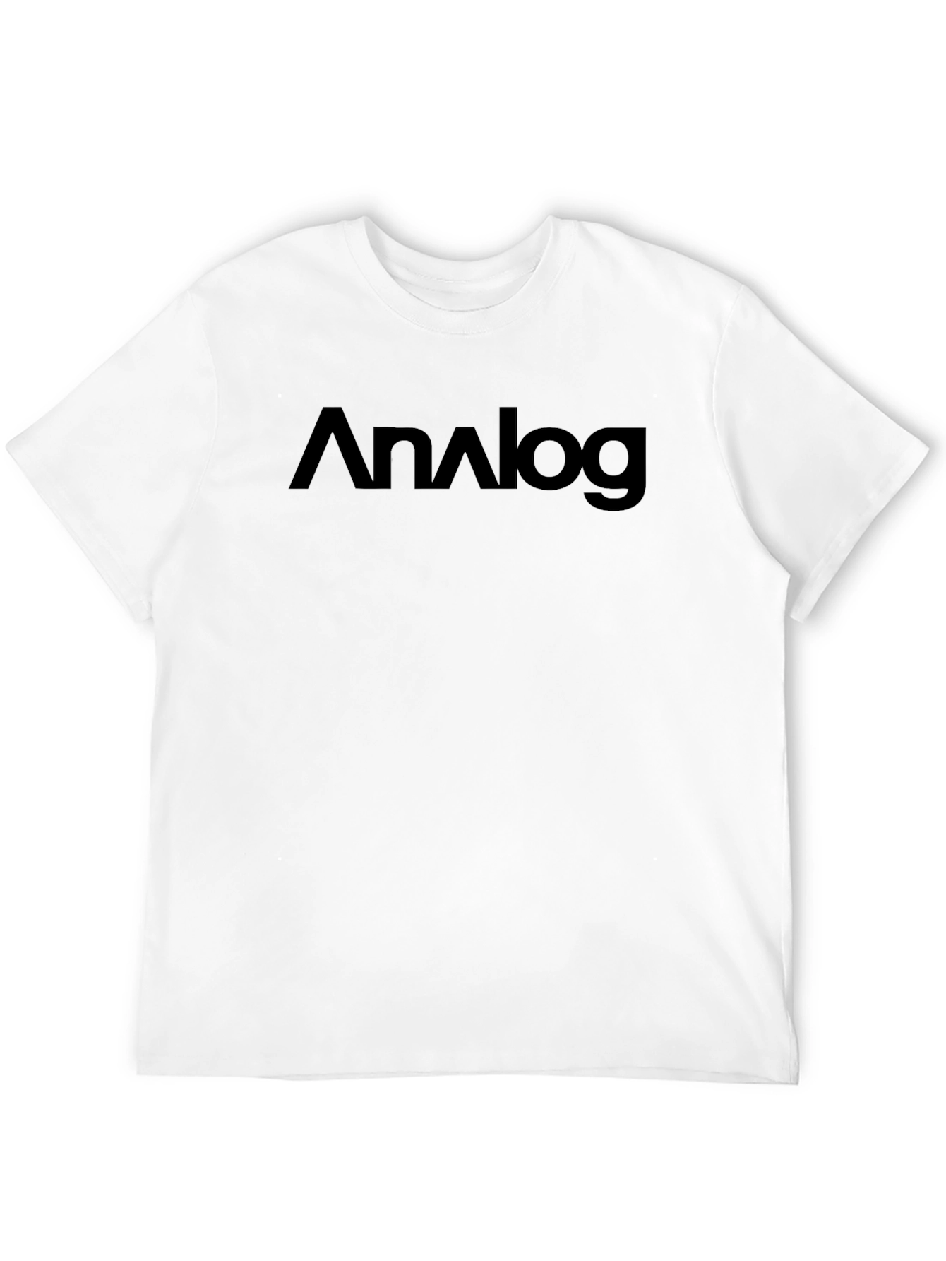 Analog Graphic Tee - Classic Black T-Shirt