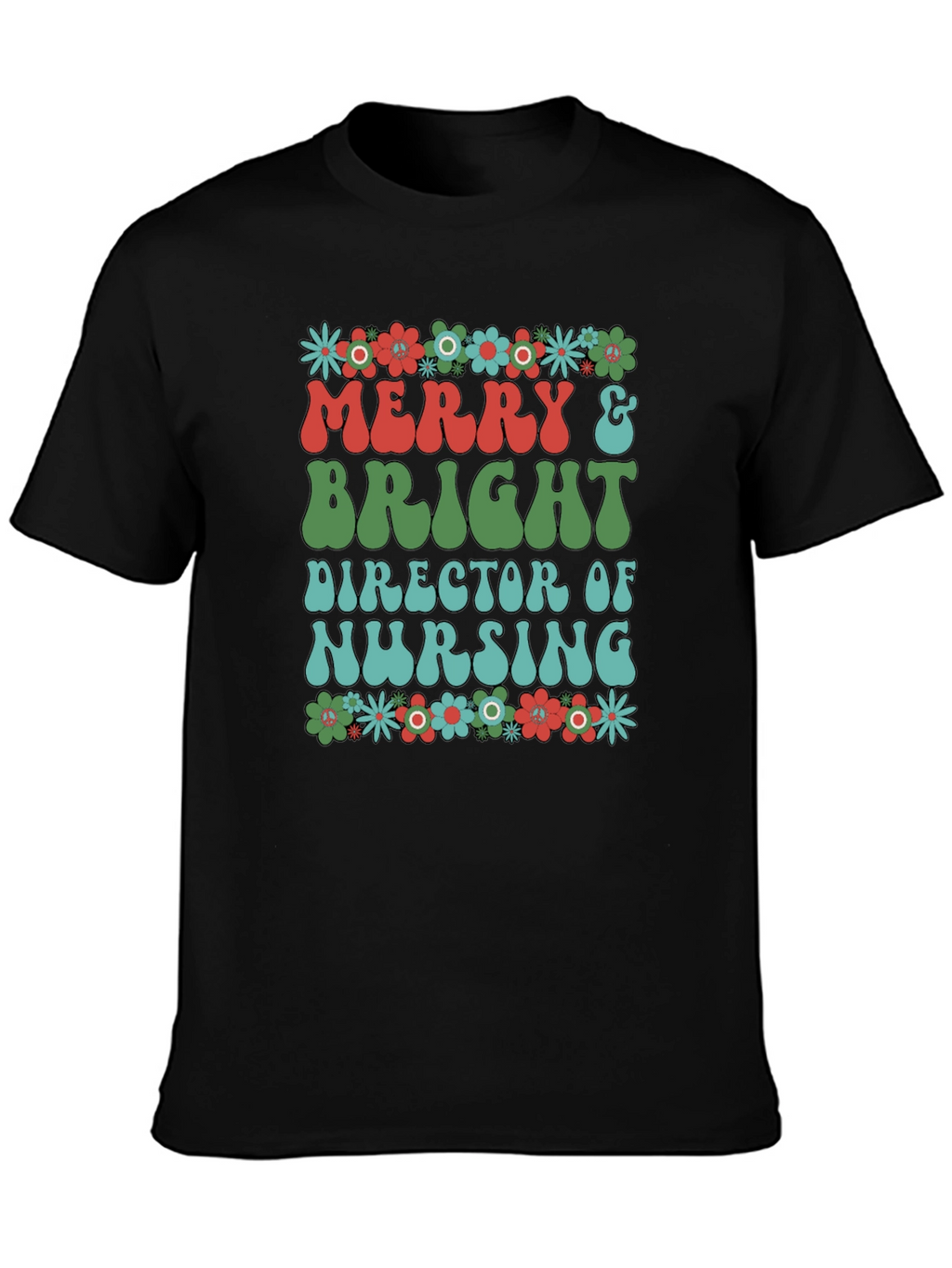Merry & Bright Nurse T-Shirt