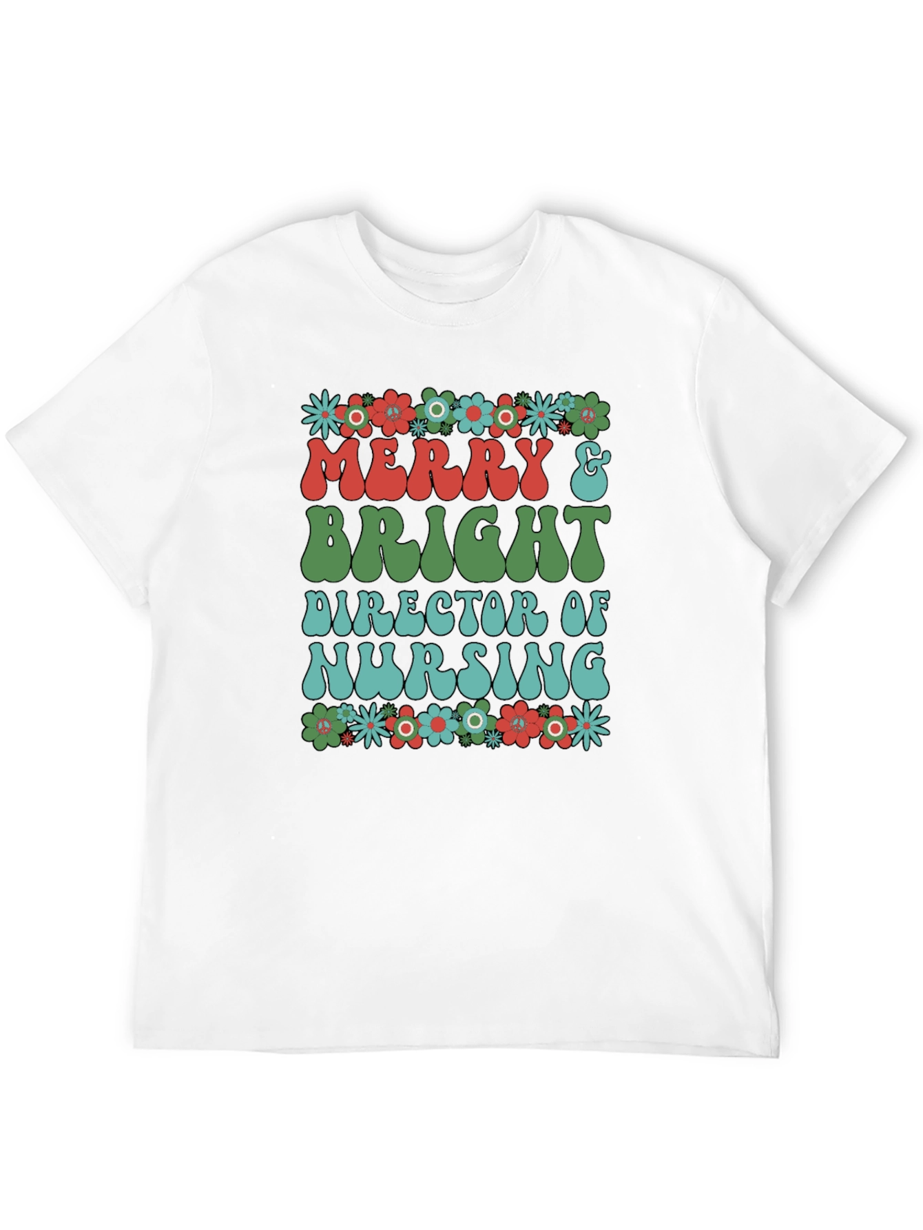 Merry & Bright Nurse T-Shirt