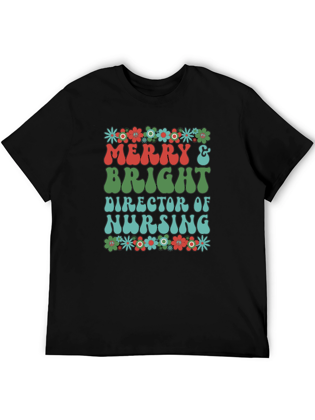 Merry & Bright Nurse T-Shirt