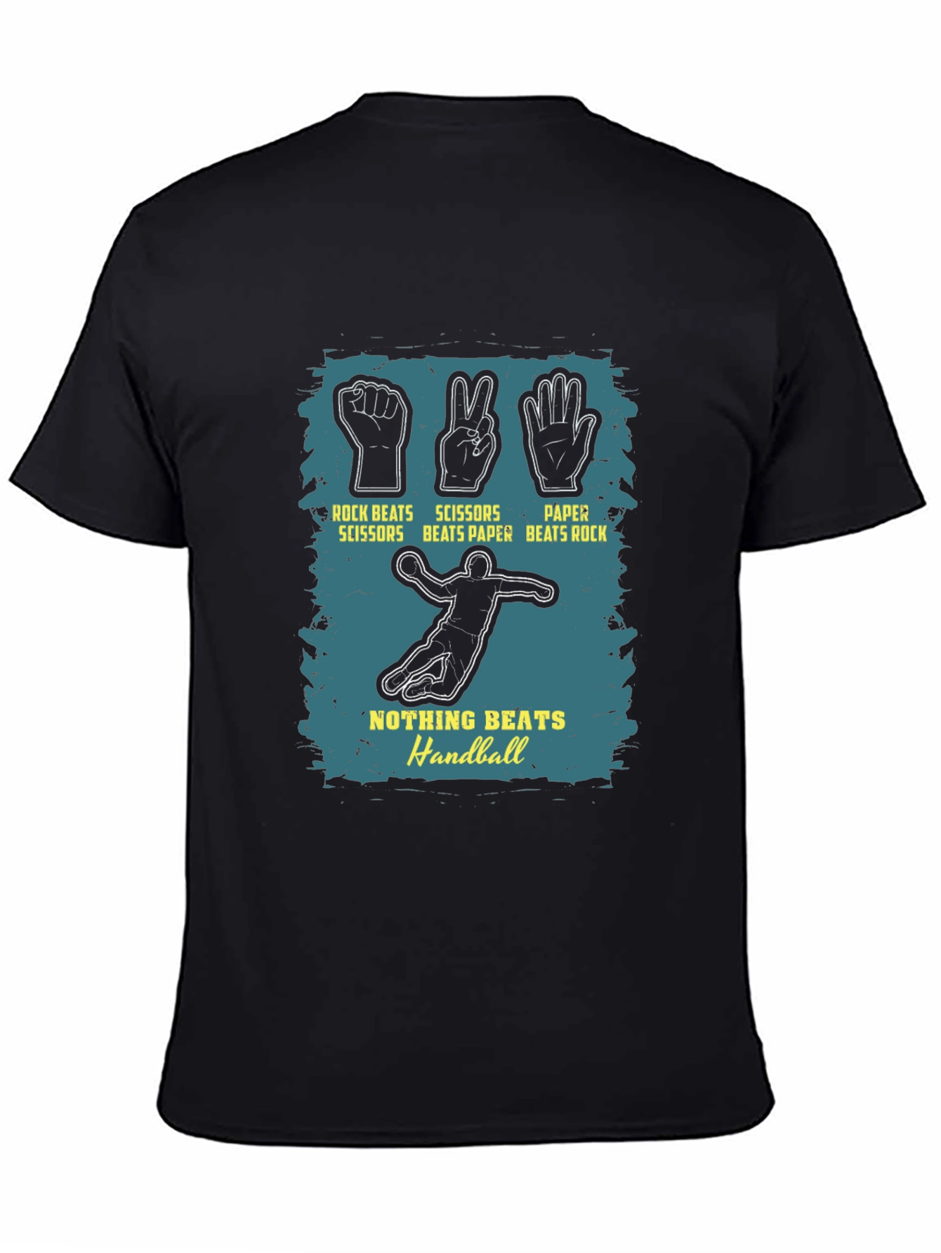 Handball Rock Paper Scissors Graphic Tee