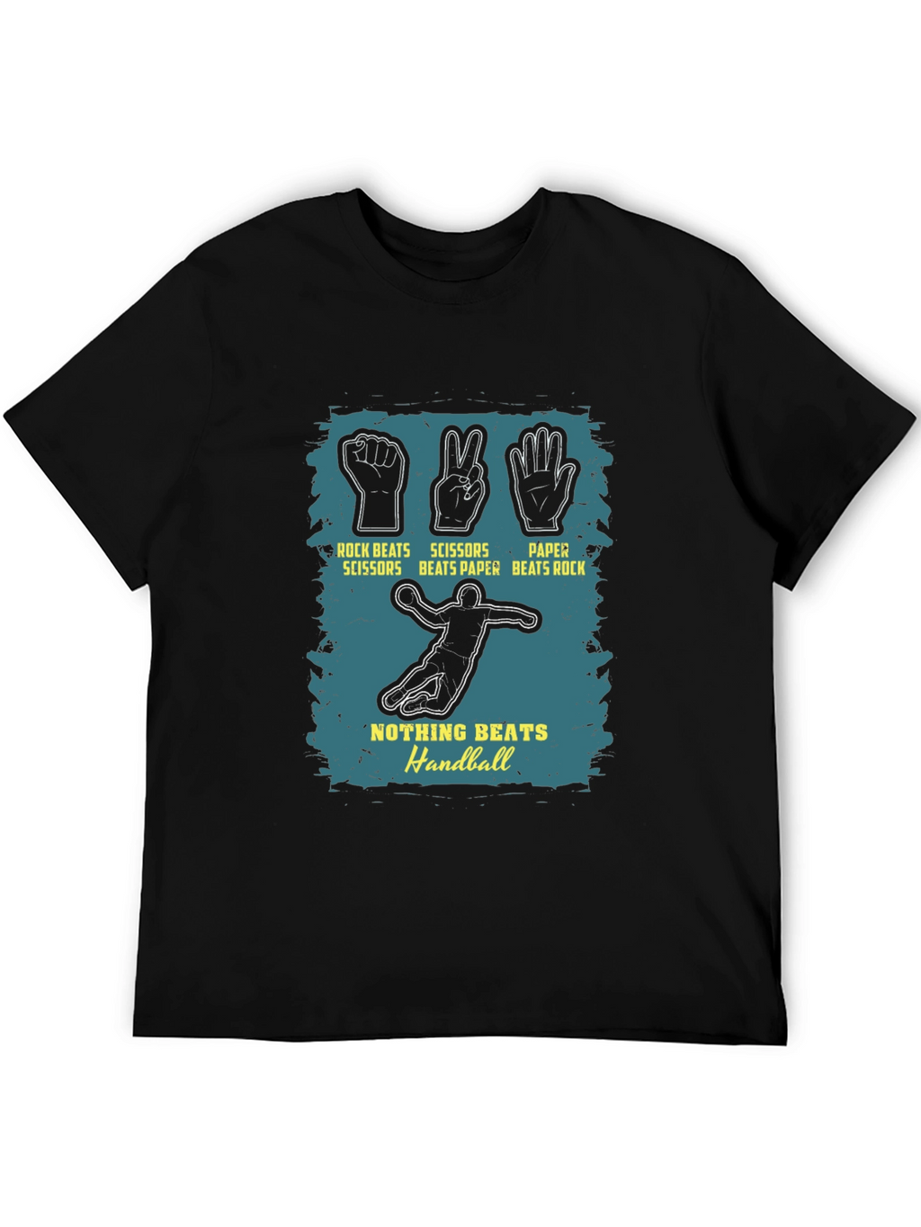 Handball Rock Paper Scissors Graphic Tee