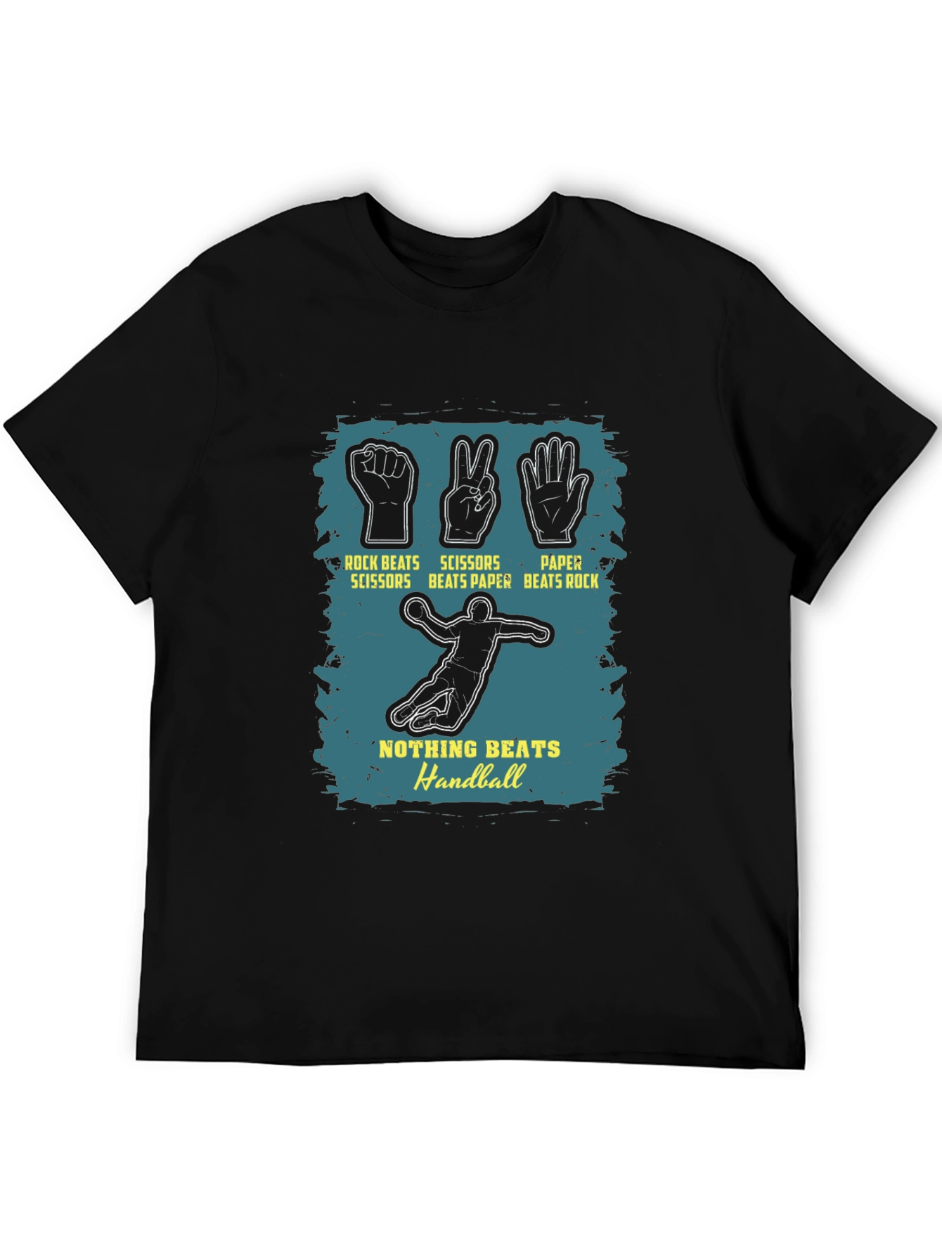 Handball Rock Paper Scissors Graphic Tee