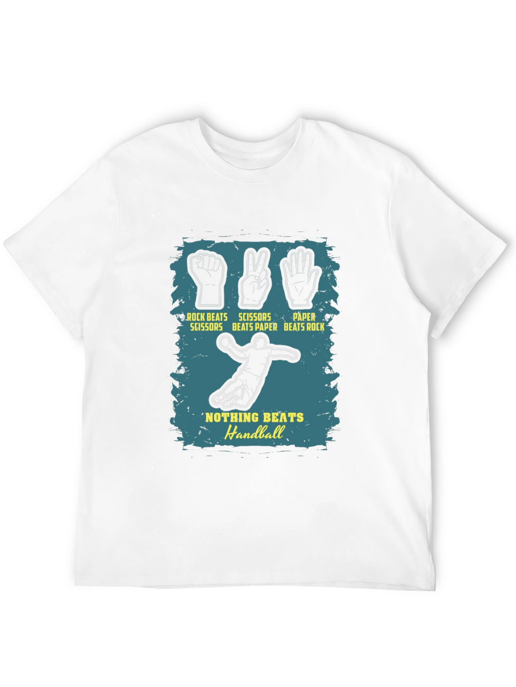 Handball Rock Paper Scissors Graphic Tee