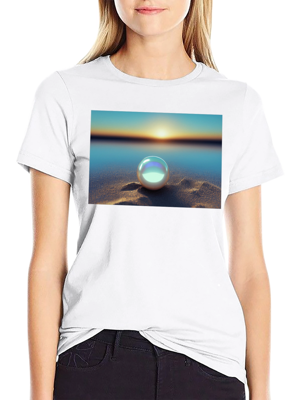 Pearl on the Beach T-Shirt