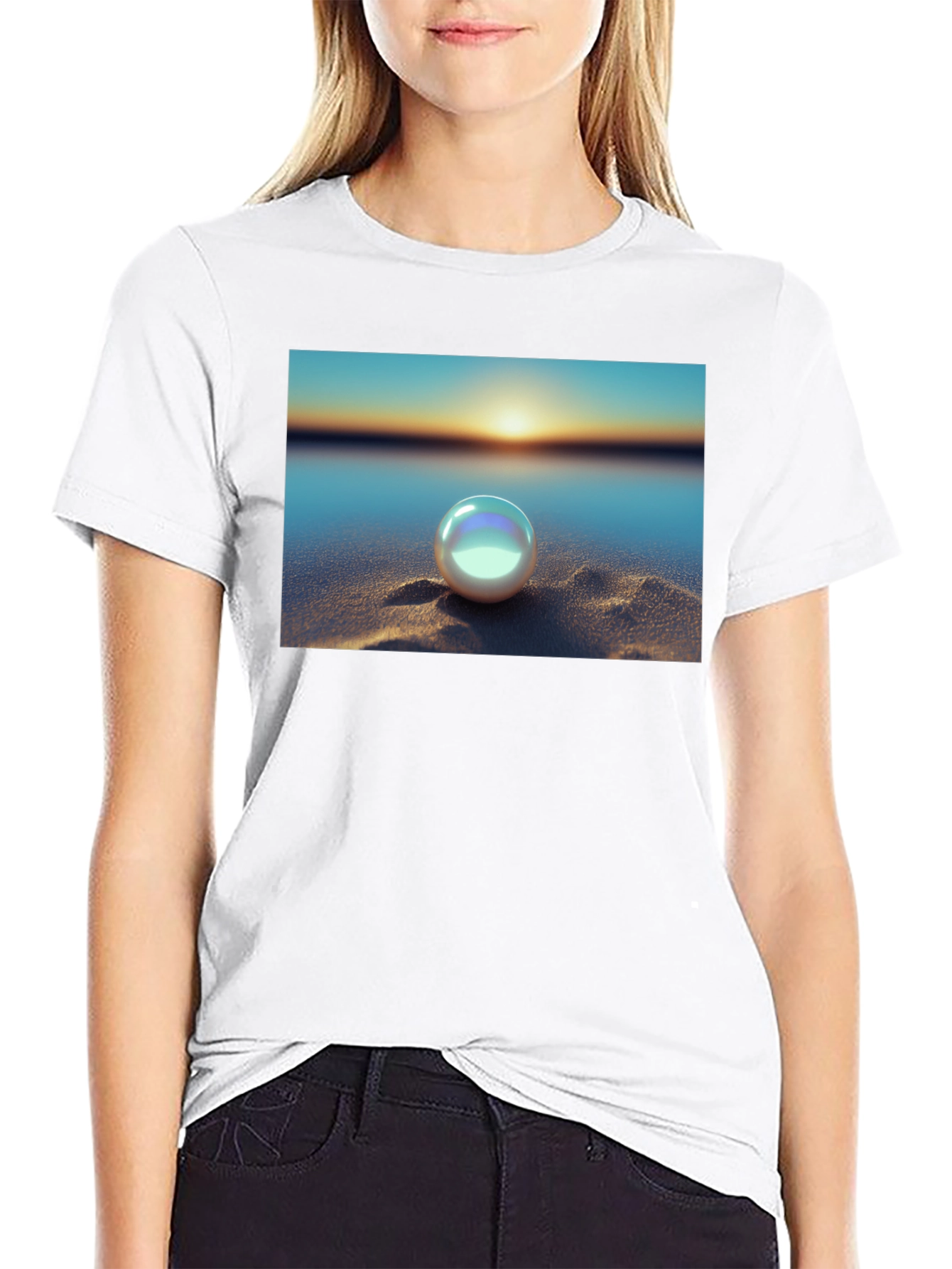 Pearl on the Beach T-Shirt