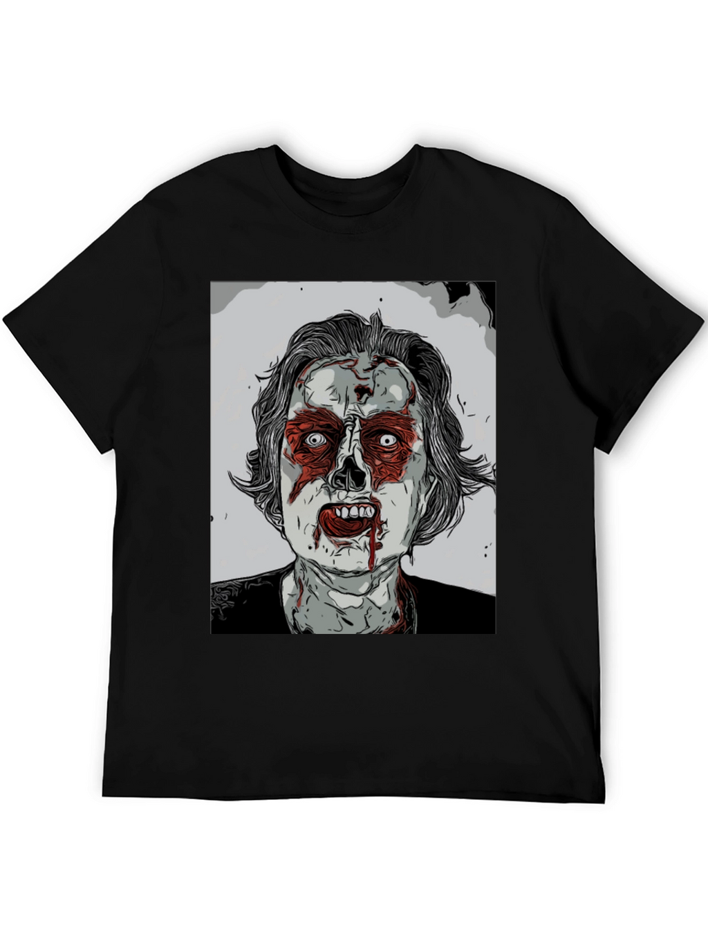 Zombie Graphic Tee - Horror Style