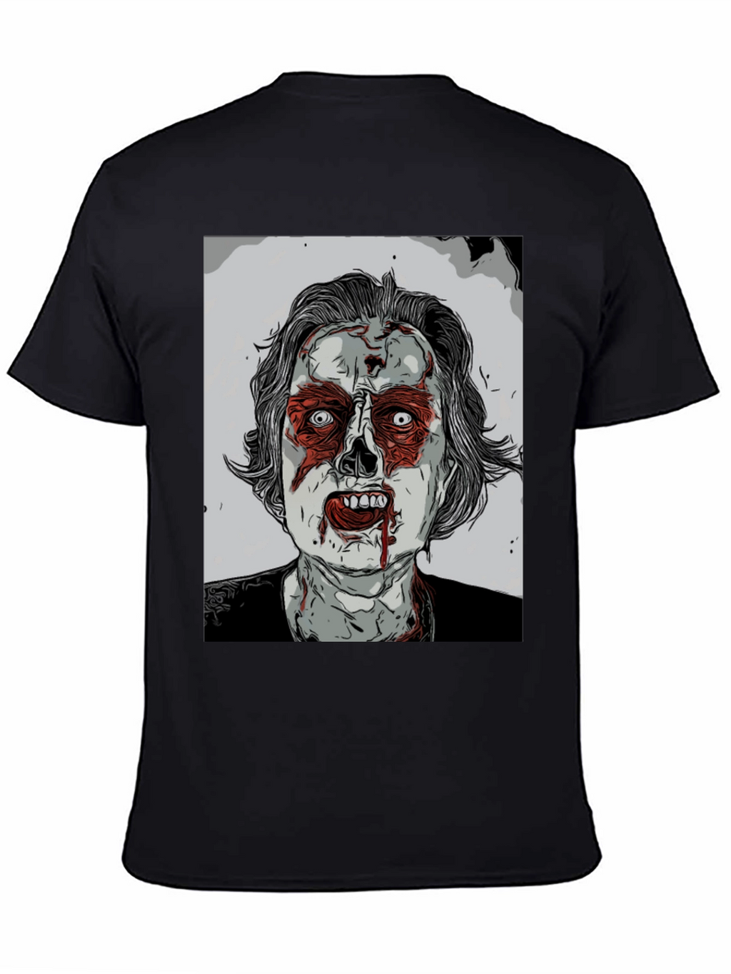 Zombie Graphic Tee - Horror Style