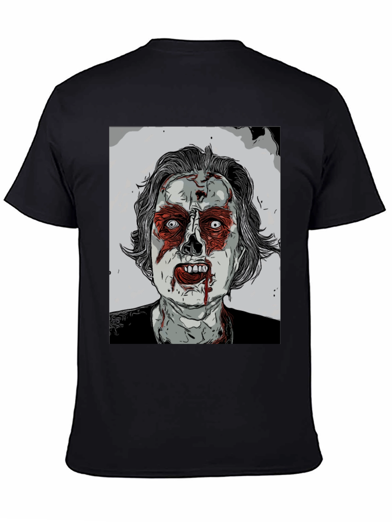 Zombie Graphic Tee - Horror Style