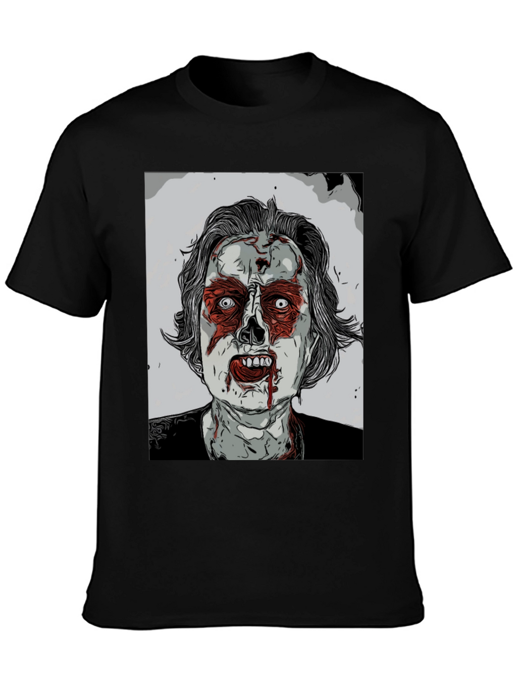 Zombie Graphic Tee - Horror Style