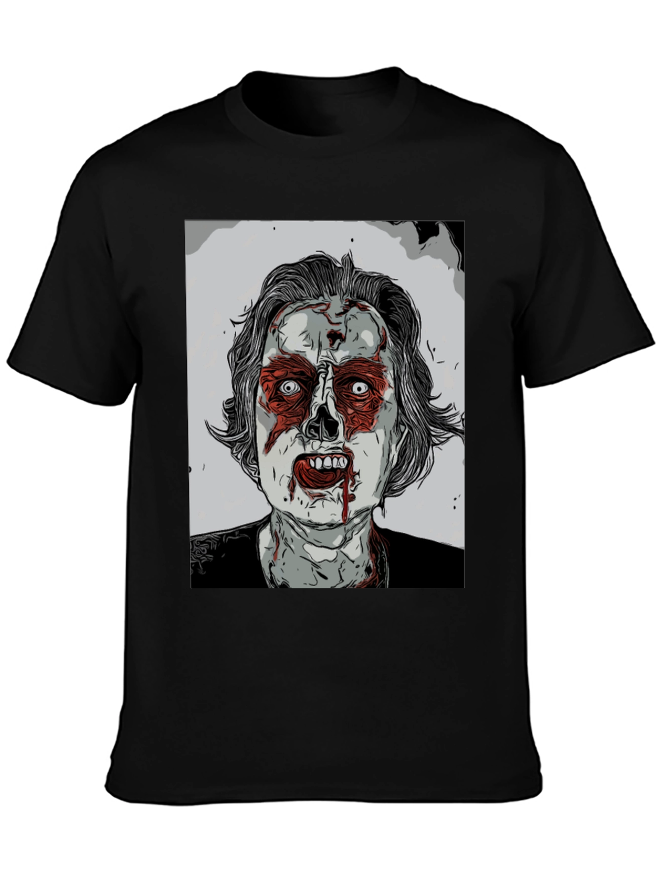 Zombie Graphic Tee - Horror Style
