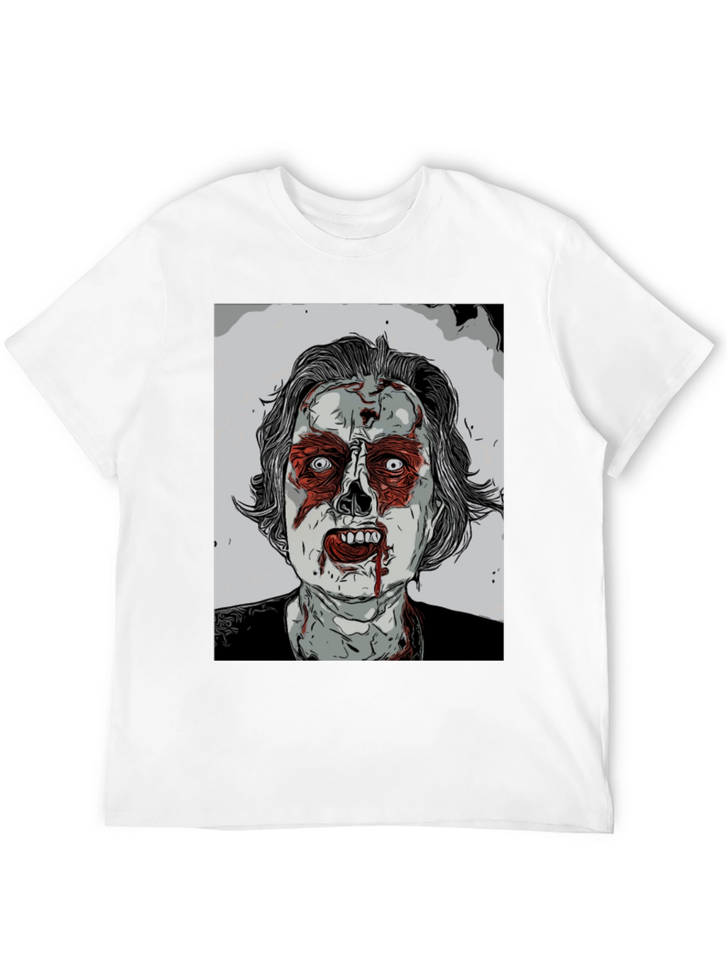 Zombie Graphic Tee - Horror Style
