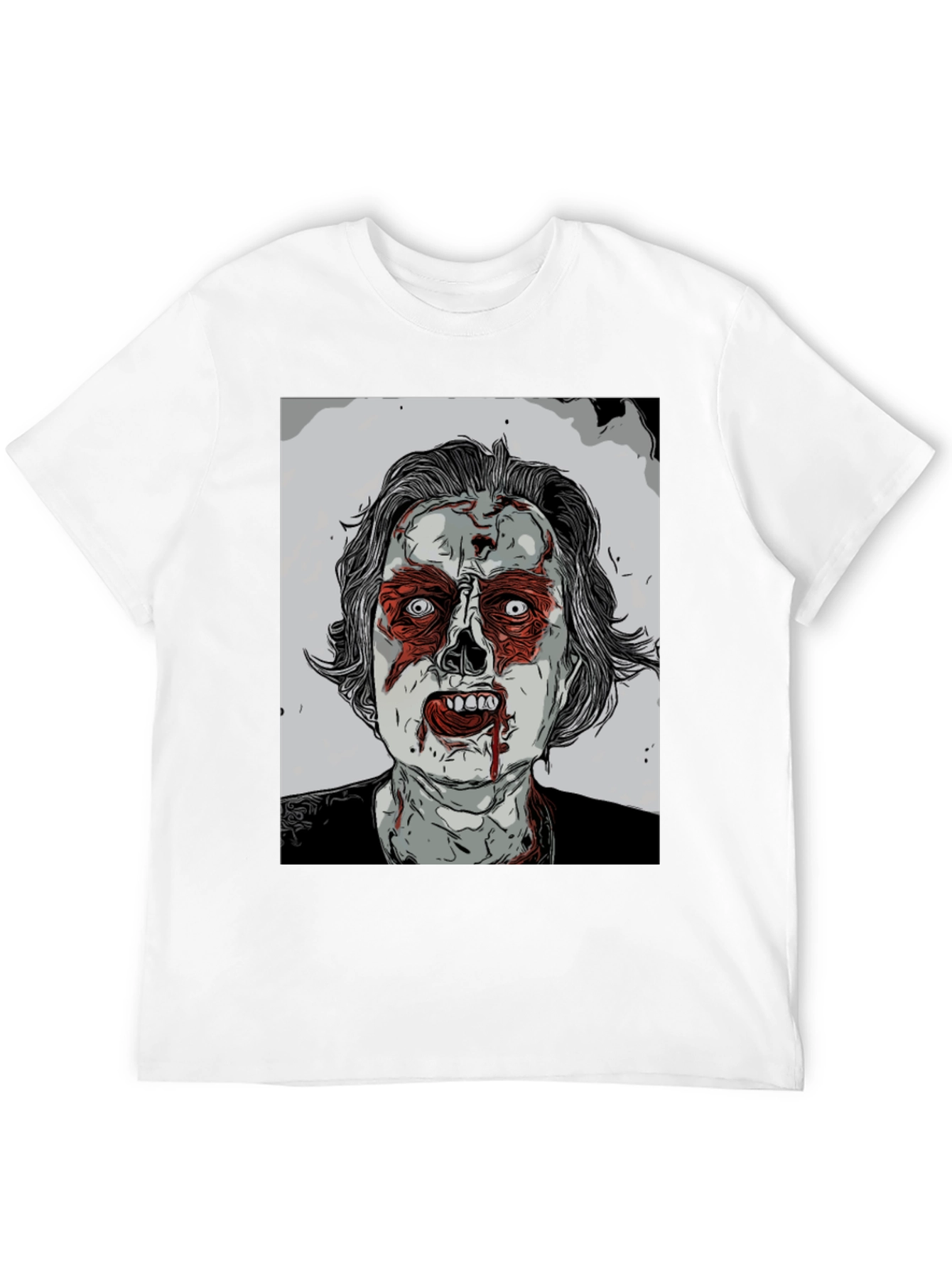 Zombie Graphic Tee - Horror Style