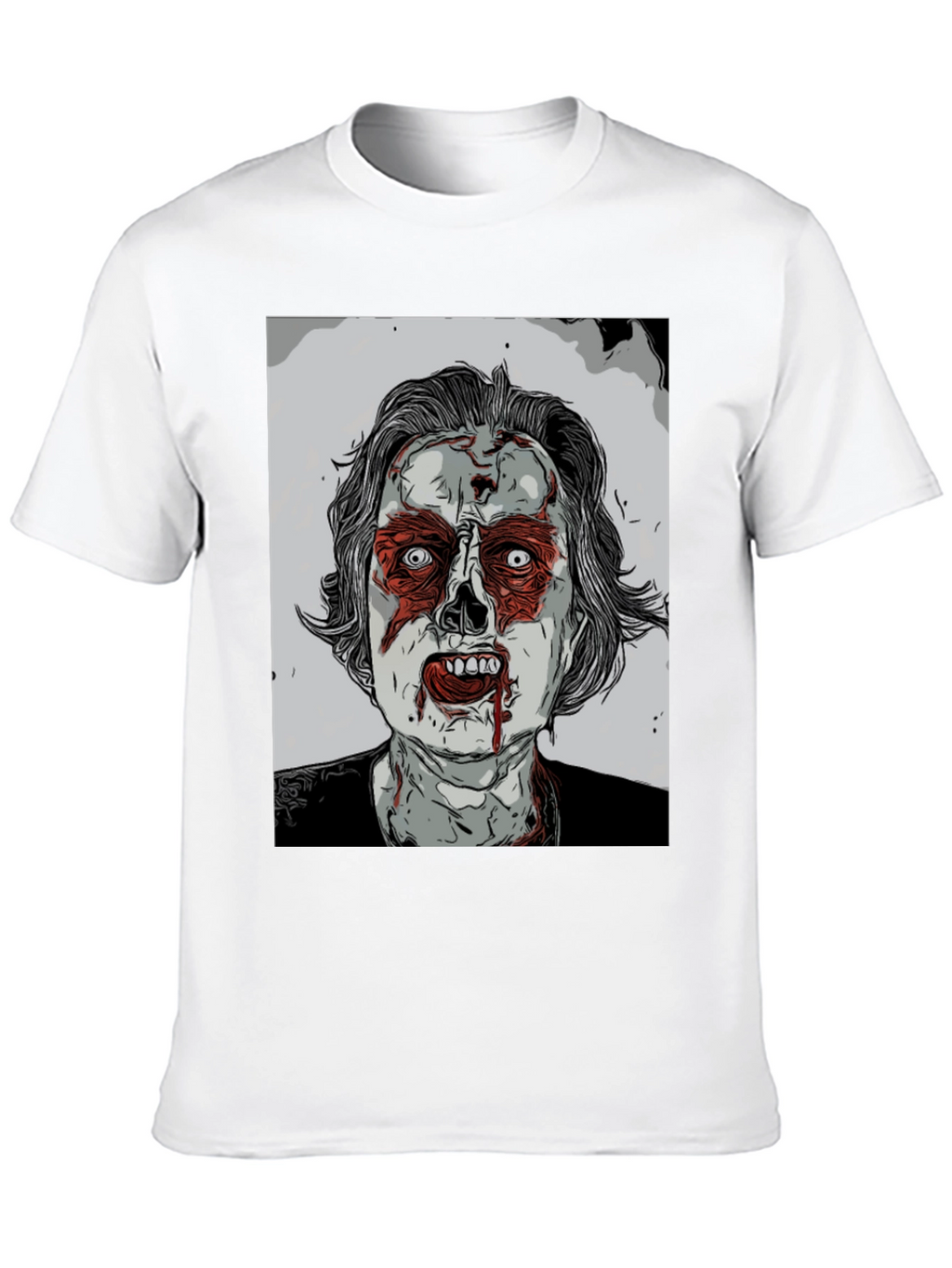 Zombie Graphic Tee - Horror Style