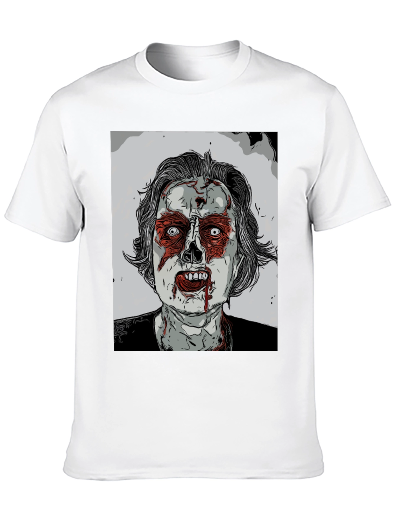 Zombie Graphic Tee - Horror Style