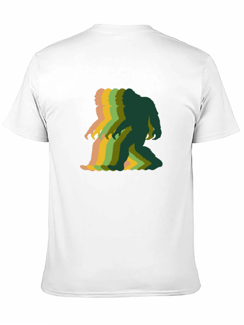 Retro Bigfoot T-Shirt - Funky Sasquatch Graphic Tee