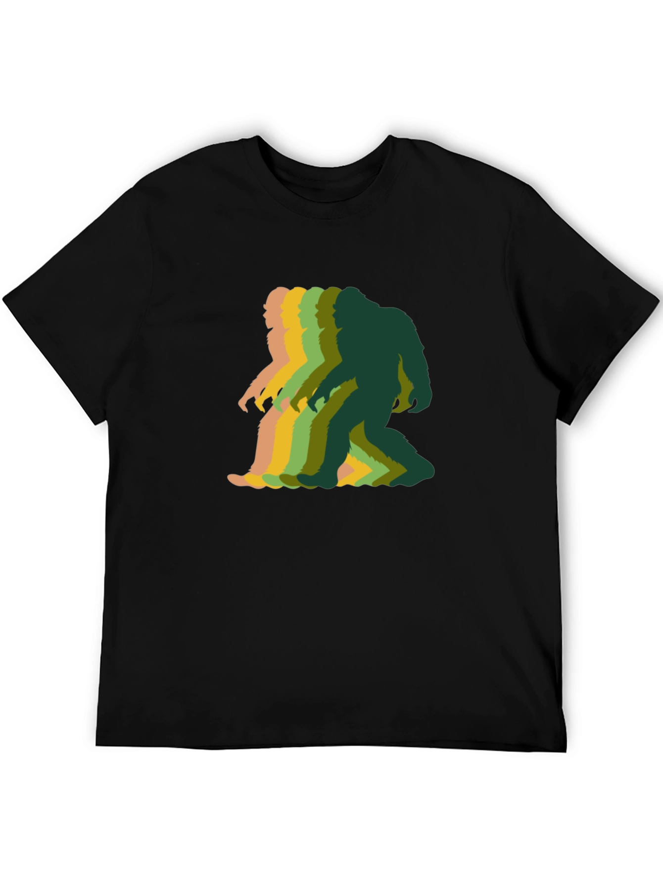 Retro Bigfoot T-Shirt - Funky Sasquatch Graphic Tee