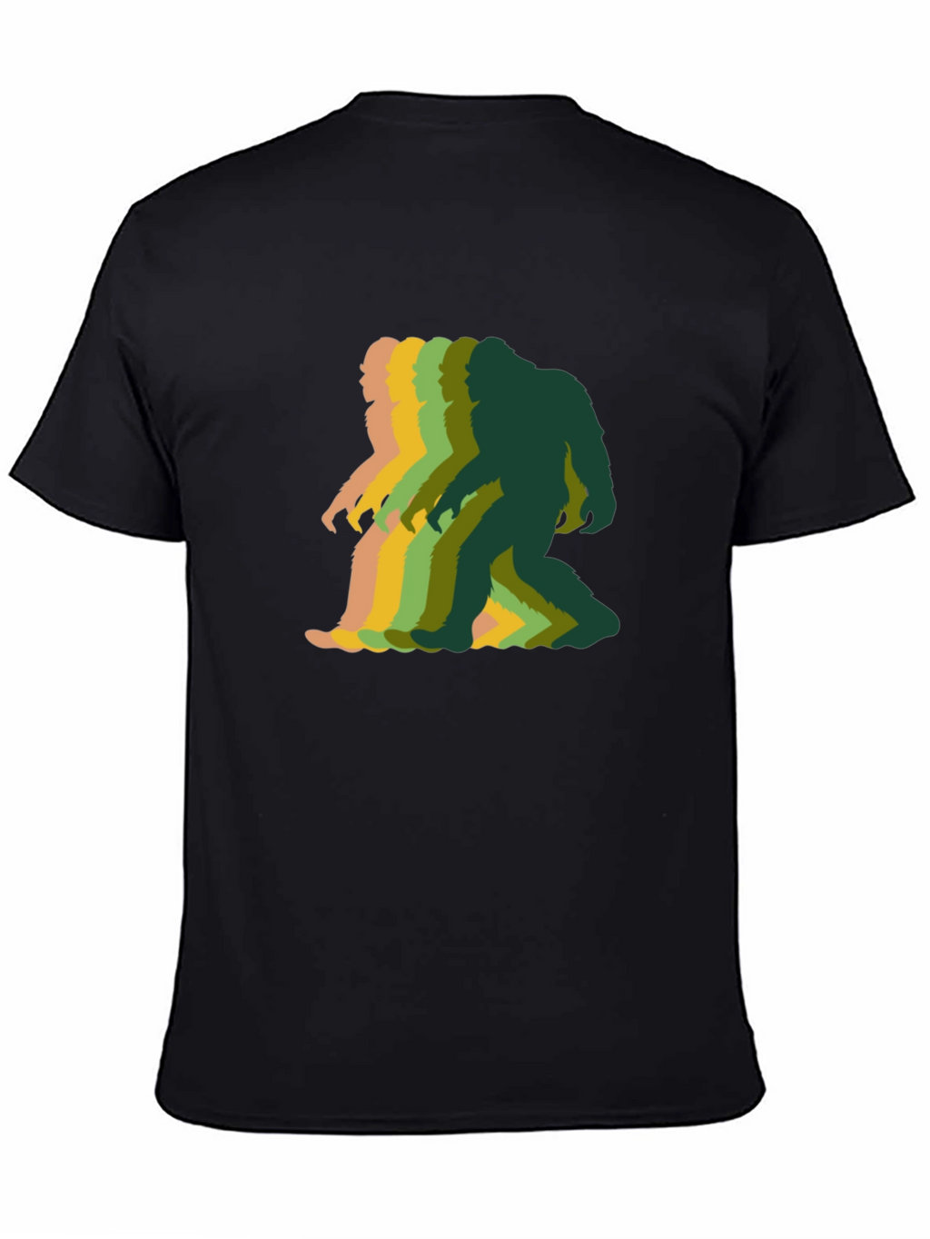 Retro Bigfoot T-Shirt - Funky Sasquatch Graphic Tee