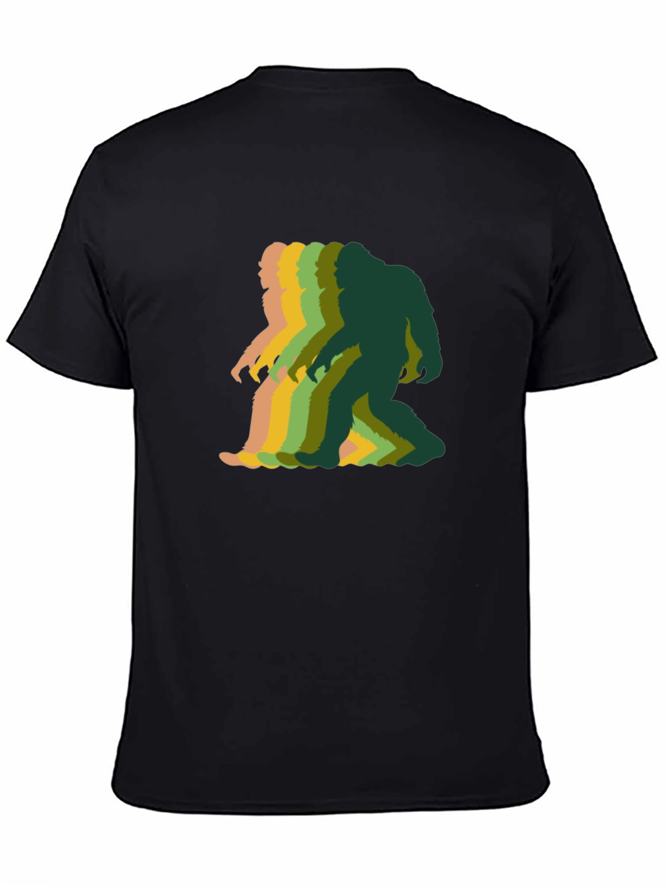 Retro Bigfoot T-Shirt - Funky Sasquatch Graphic Tee
