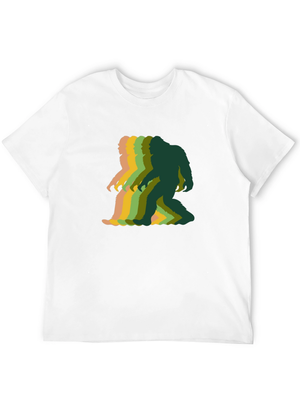 Retro Bigfoot T-Shirt - Funky Sasquatch Graphic Tee