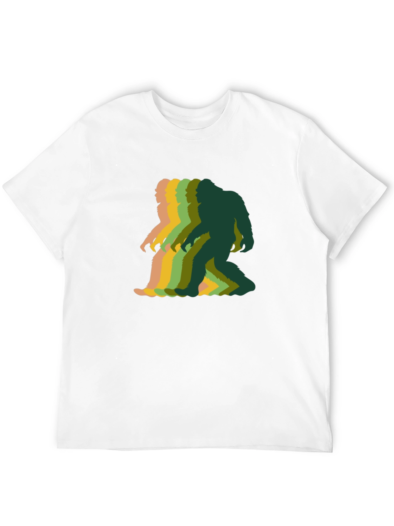 Retro Bigfoot T-Shirt - Funky Sasquatch Graphic Tee