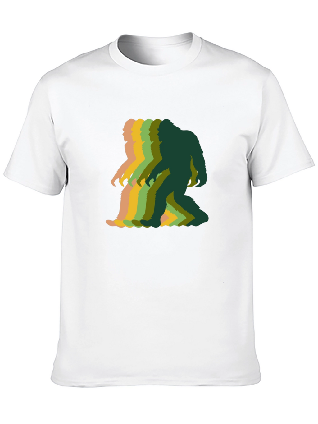 Retro Bigfoot T-Shirt - Funky Sasquatch Graphic Tee