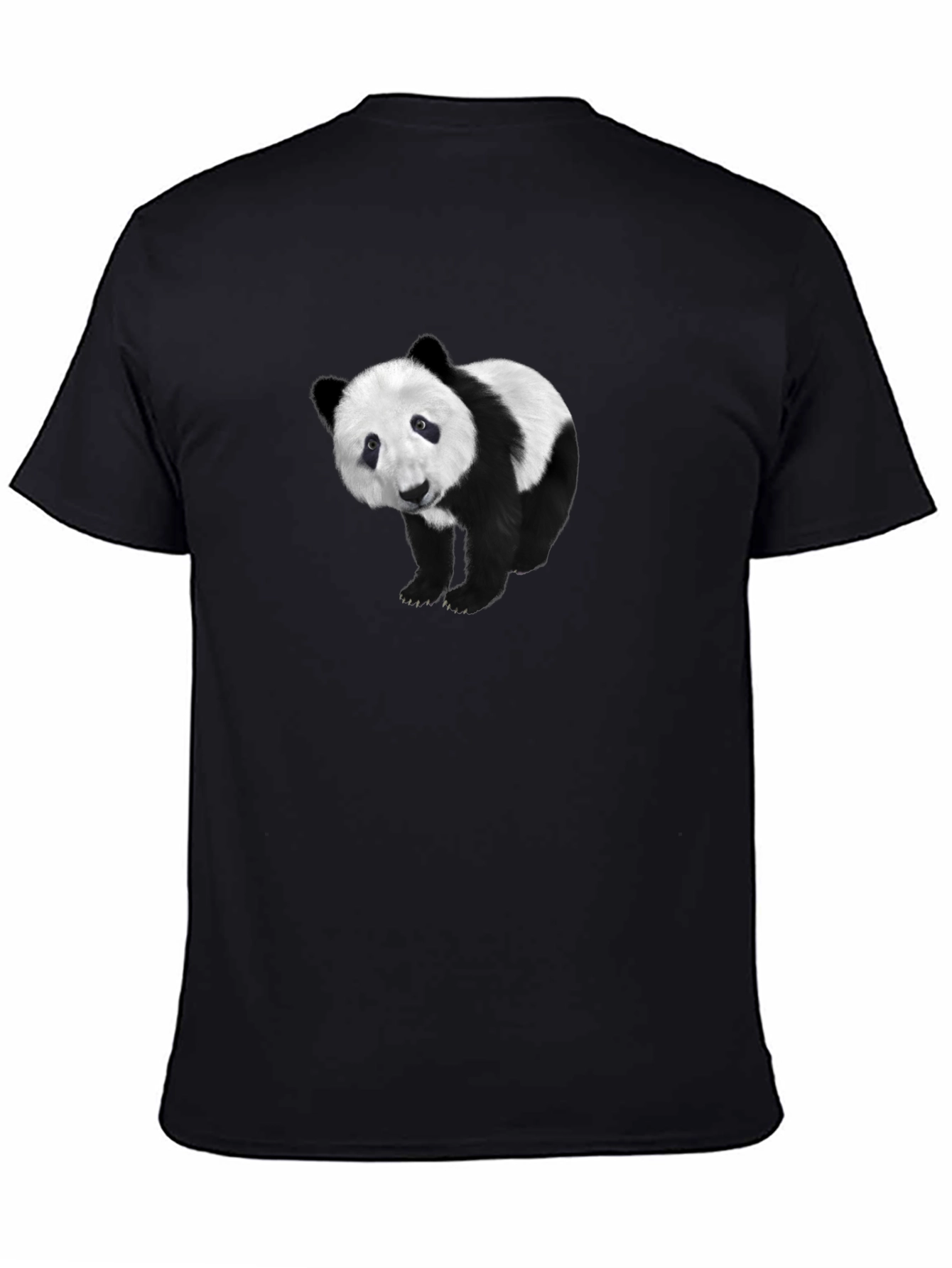 Panda Bear Graphic Print T-Shirt