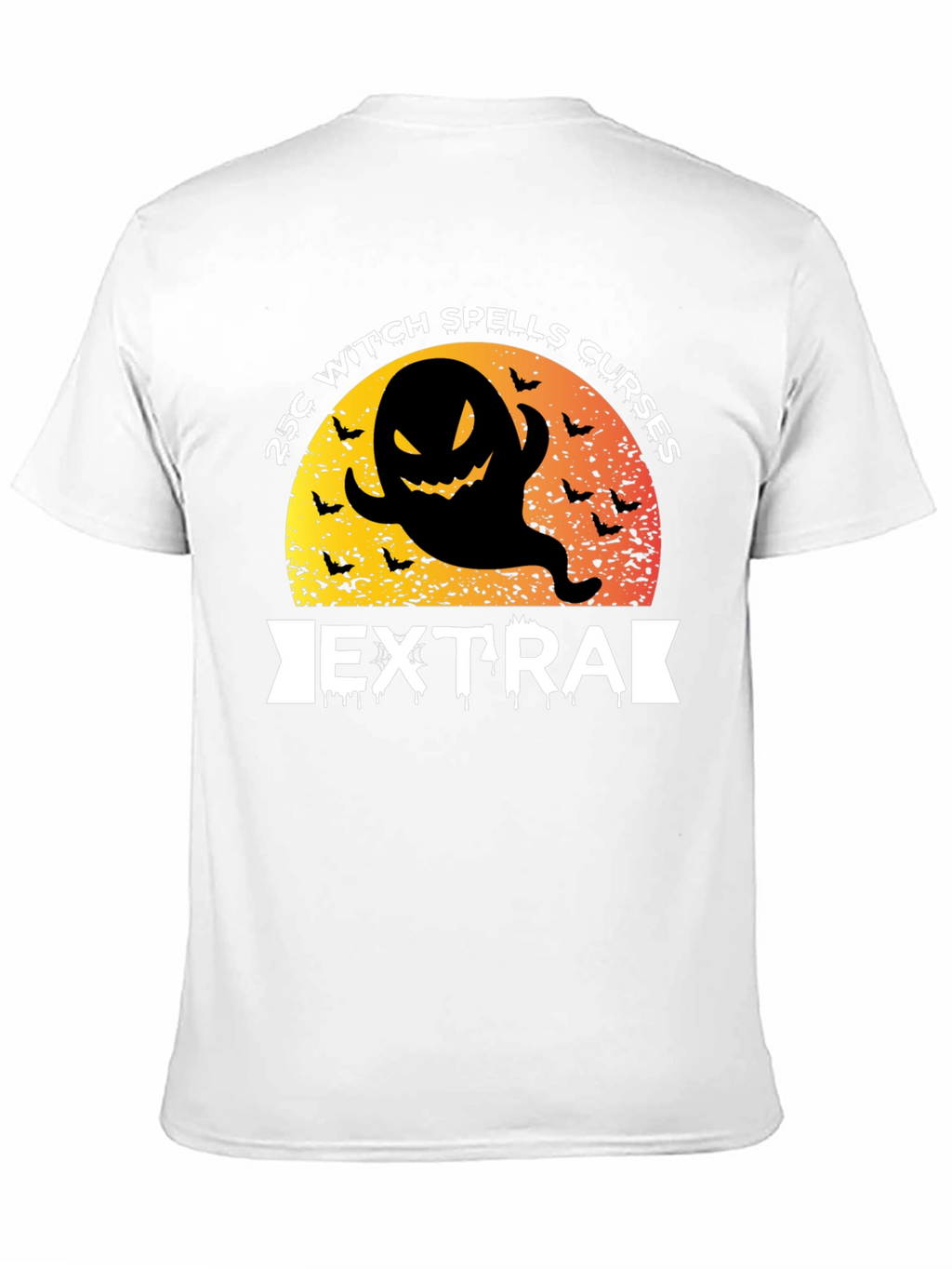 Halloween Witch Spells Curses Extra Black T-Shirt