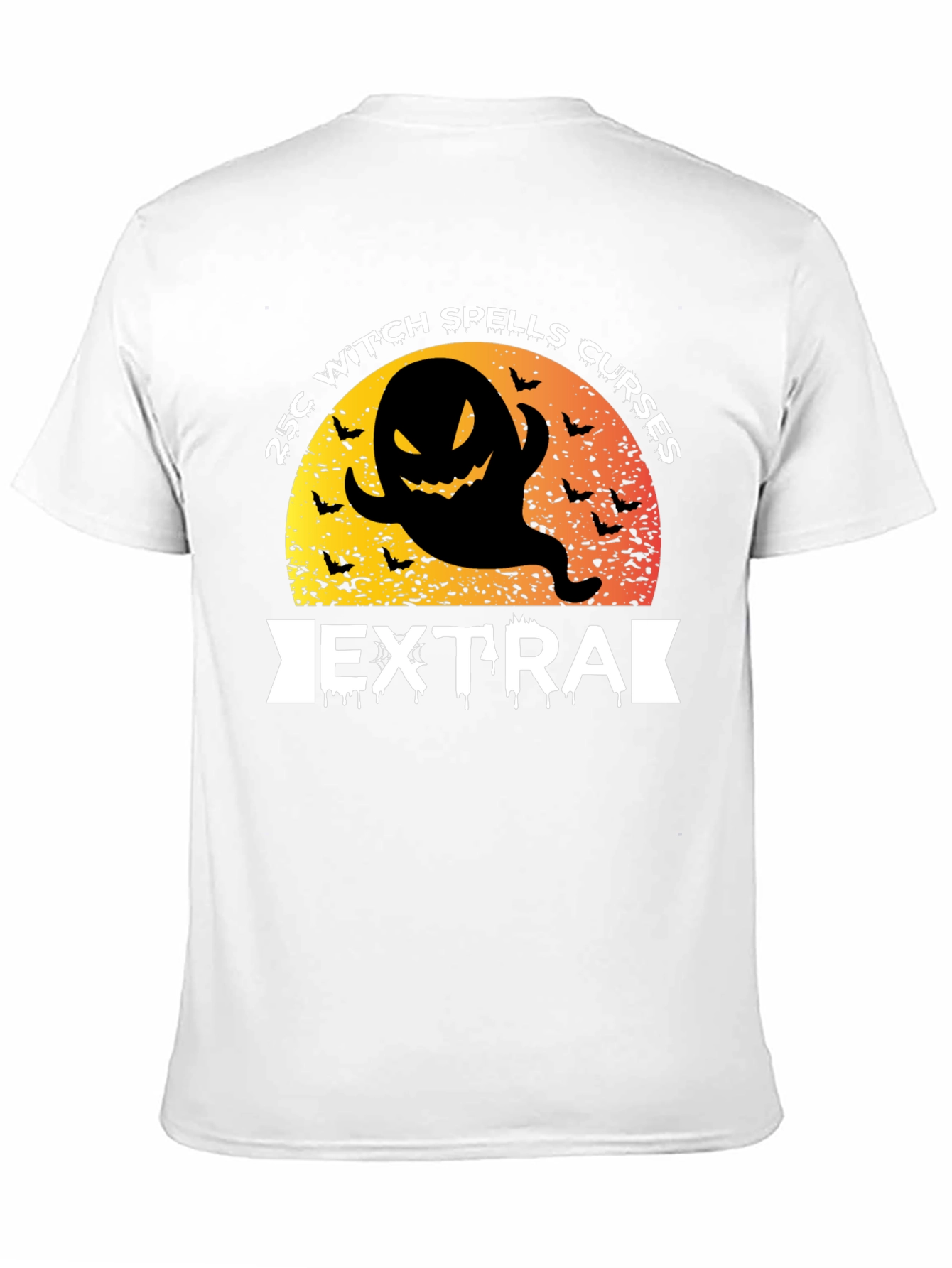 Halloween Witch Spells Curses Extra Black T-Shirt