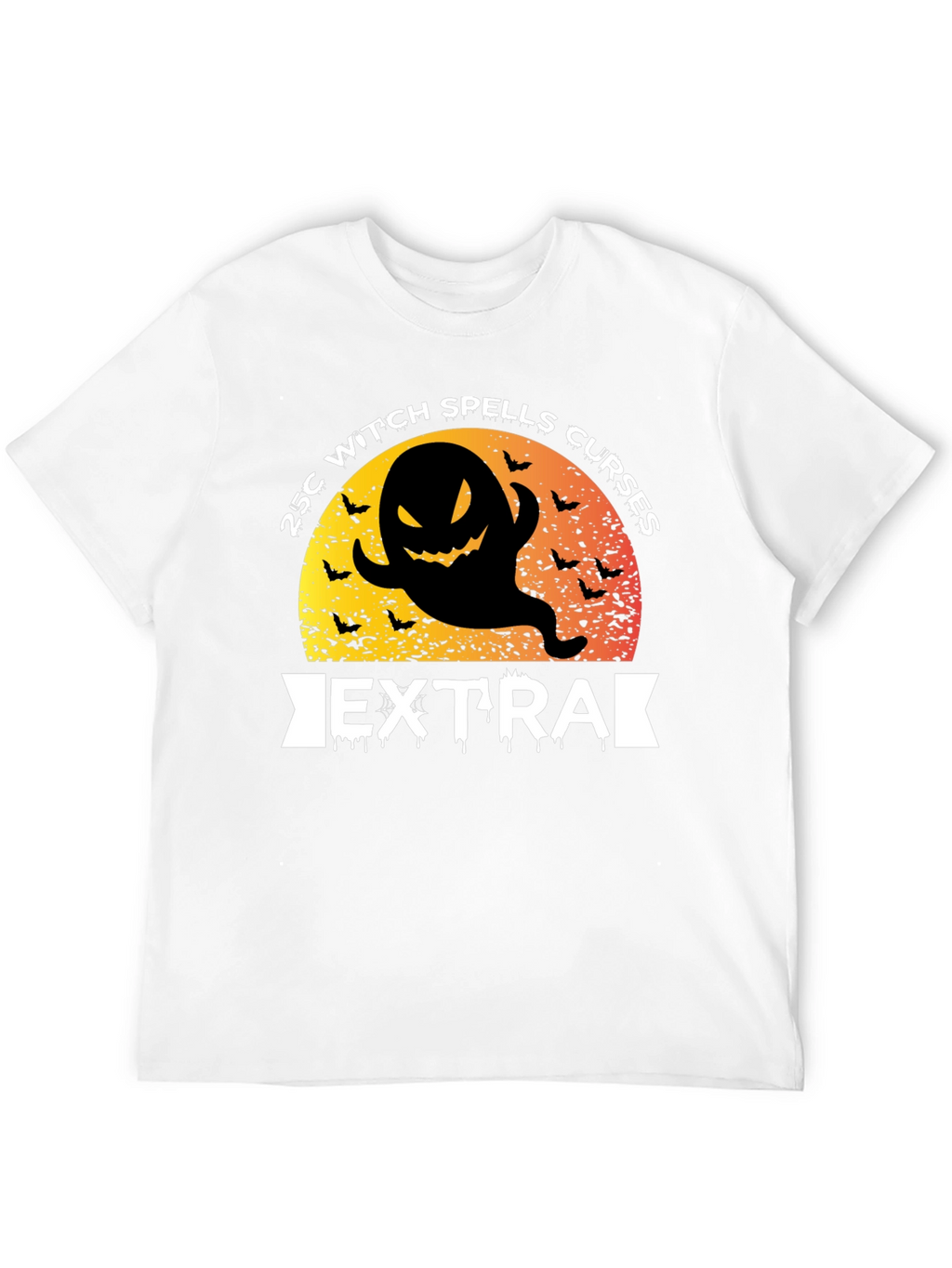 Halloween Witch Spells Curses Extra Black T-Shirt