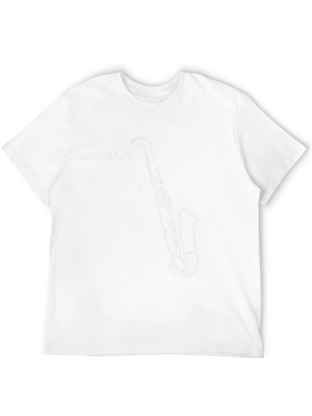 Saxophone Graphic Tee - Cool Music Lover Shirt