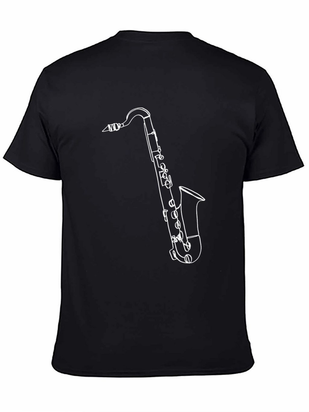 Saxophone Graphic Tee - Cool Music Lover Shirt