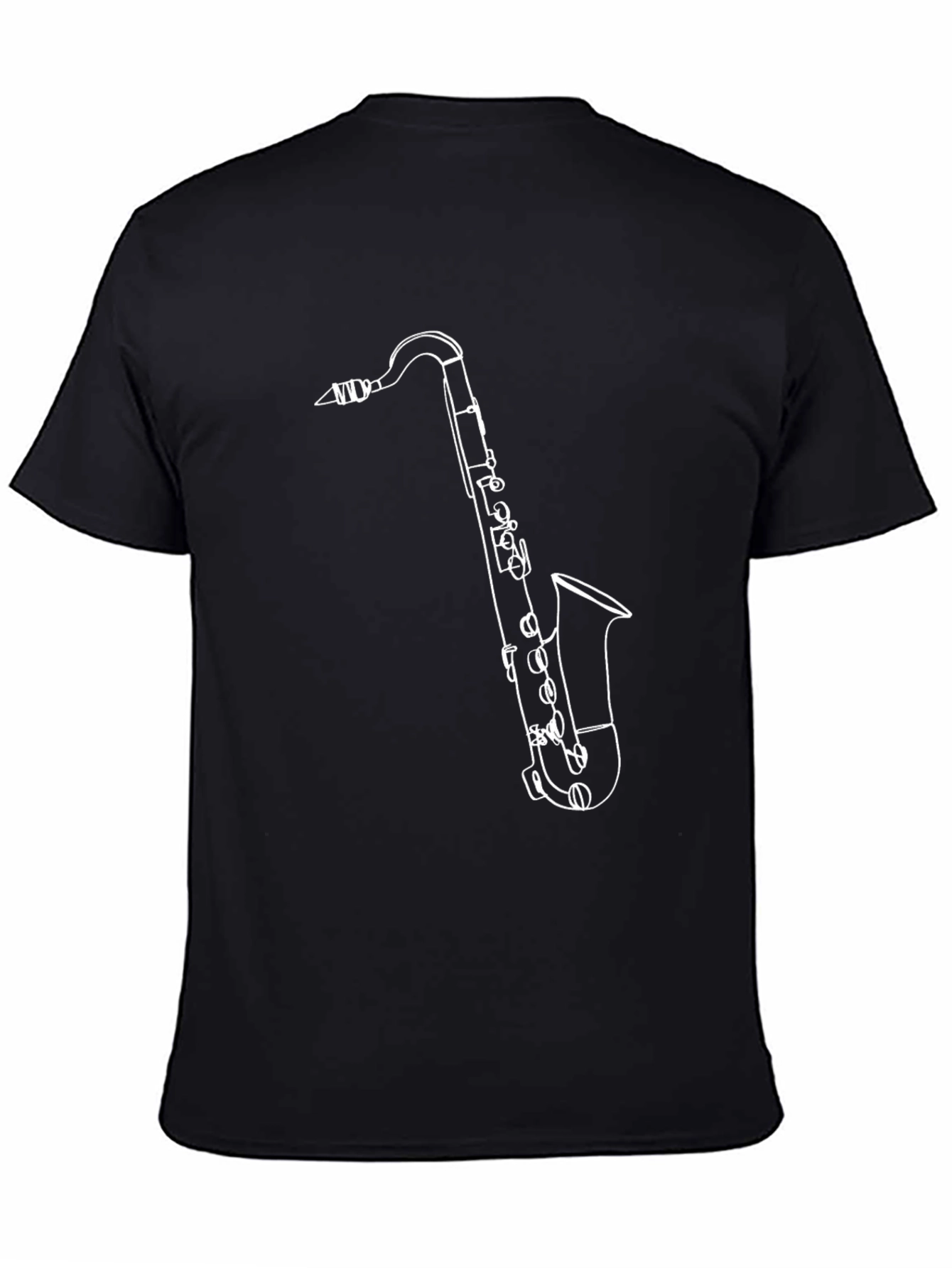 Saxophone Graphic Tee - Cool Music Lover Shirt