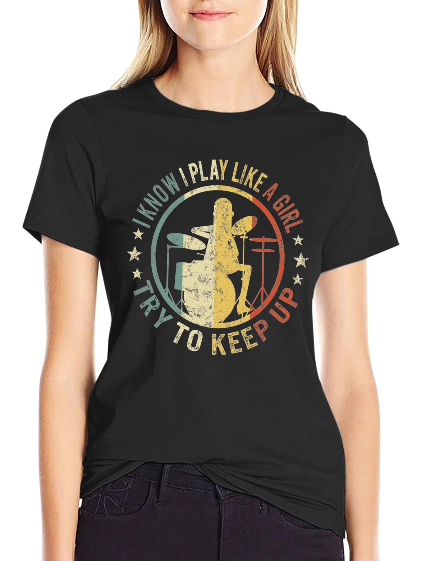 I Know I Play Like a Girl T-Shirt